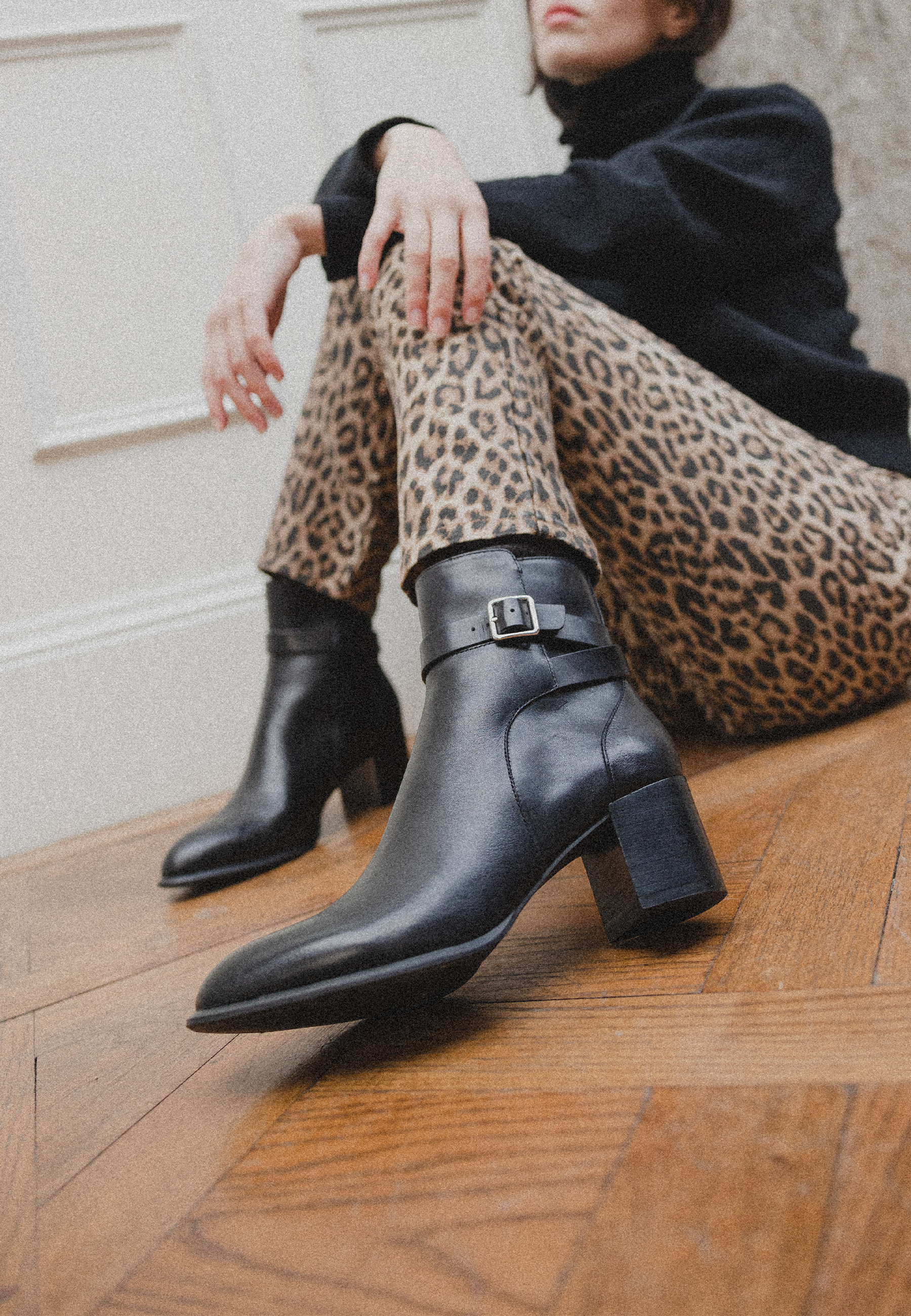 BOTTINES NEMA - Noir