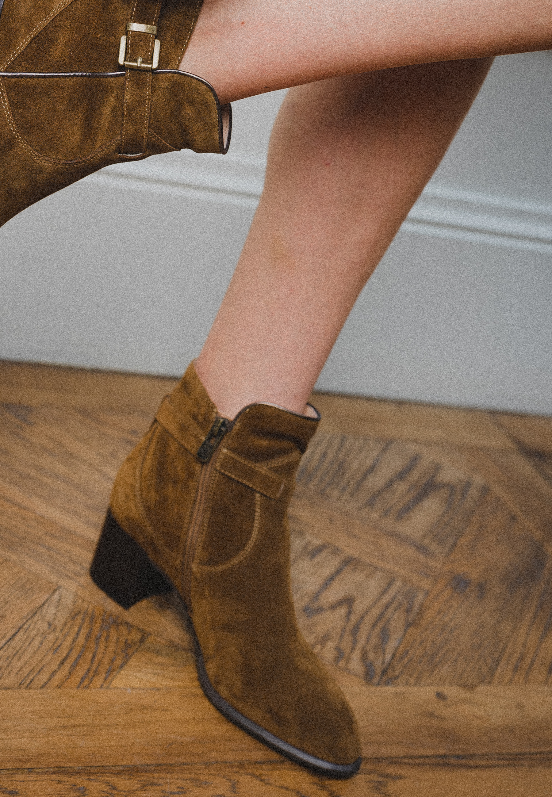 NEPAL ANKLE BOOTS - Camel