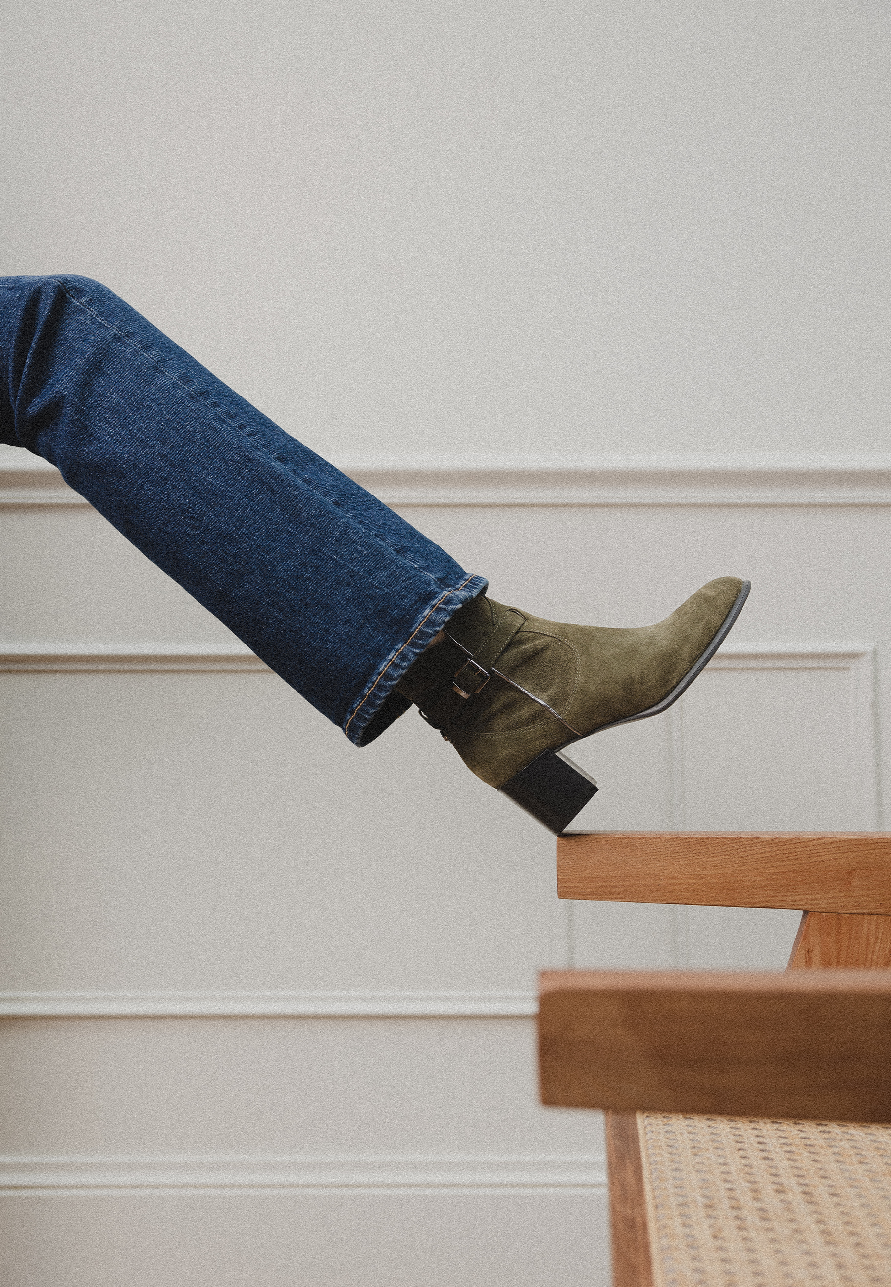 BOTTINES NÉPALE - Kaki