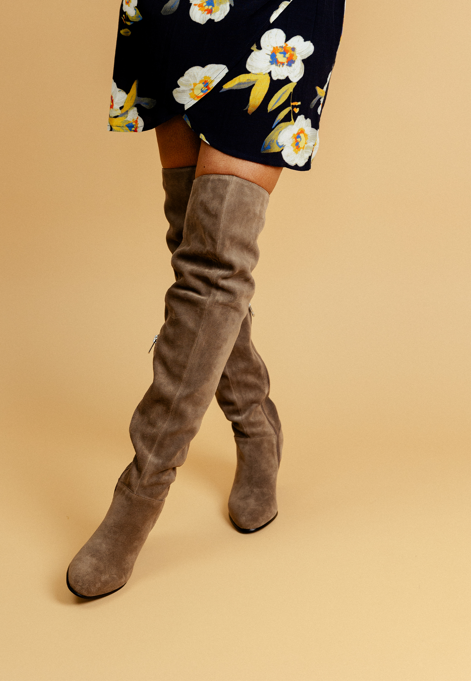 BOTTES ILOA - TAUPE