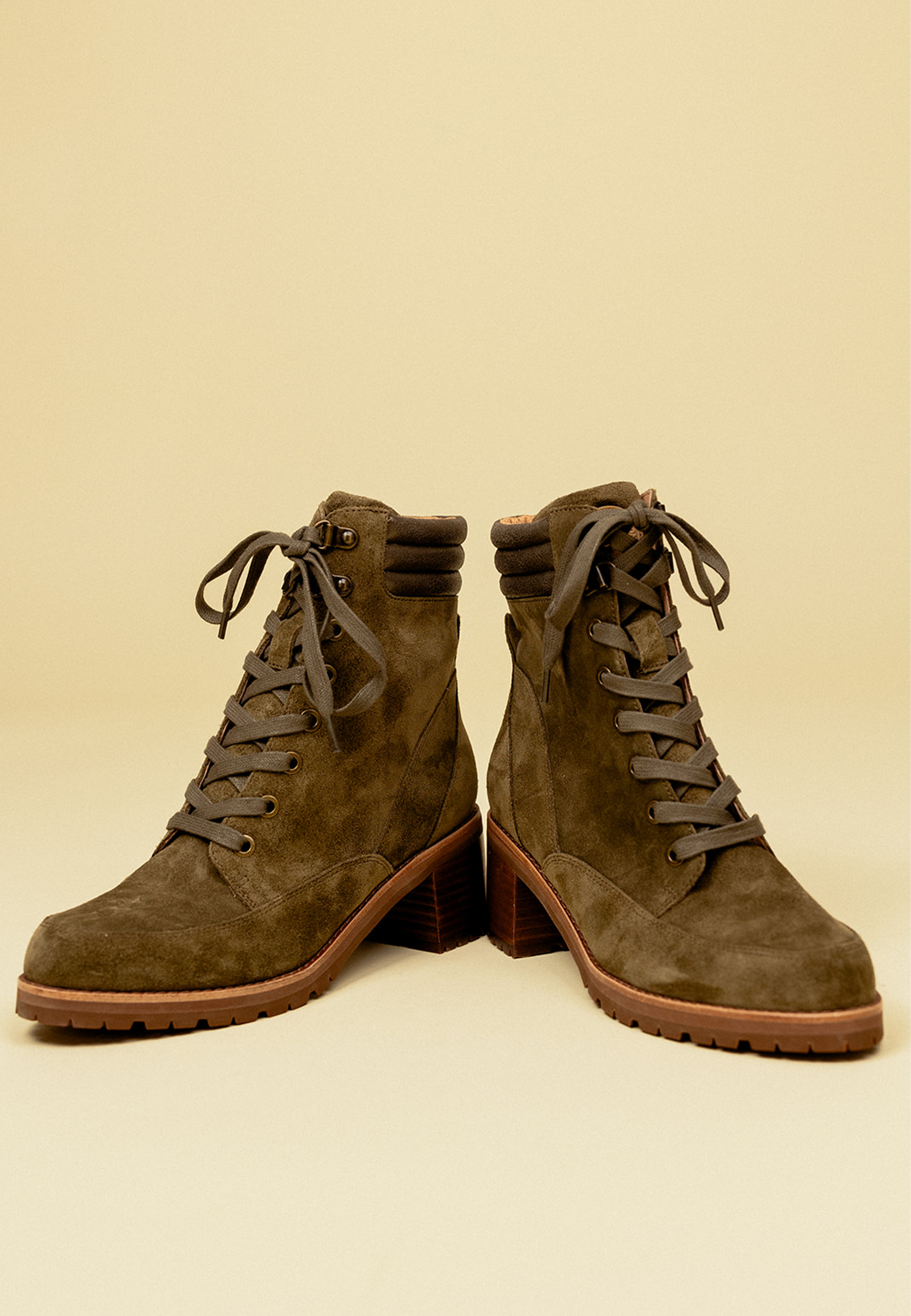 BOTTINES TEVY - Kaki