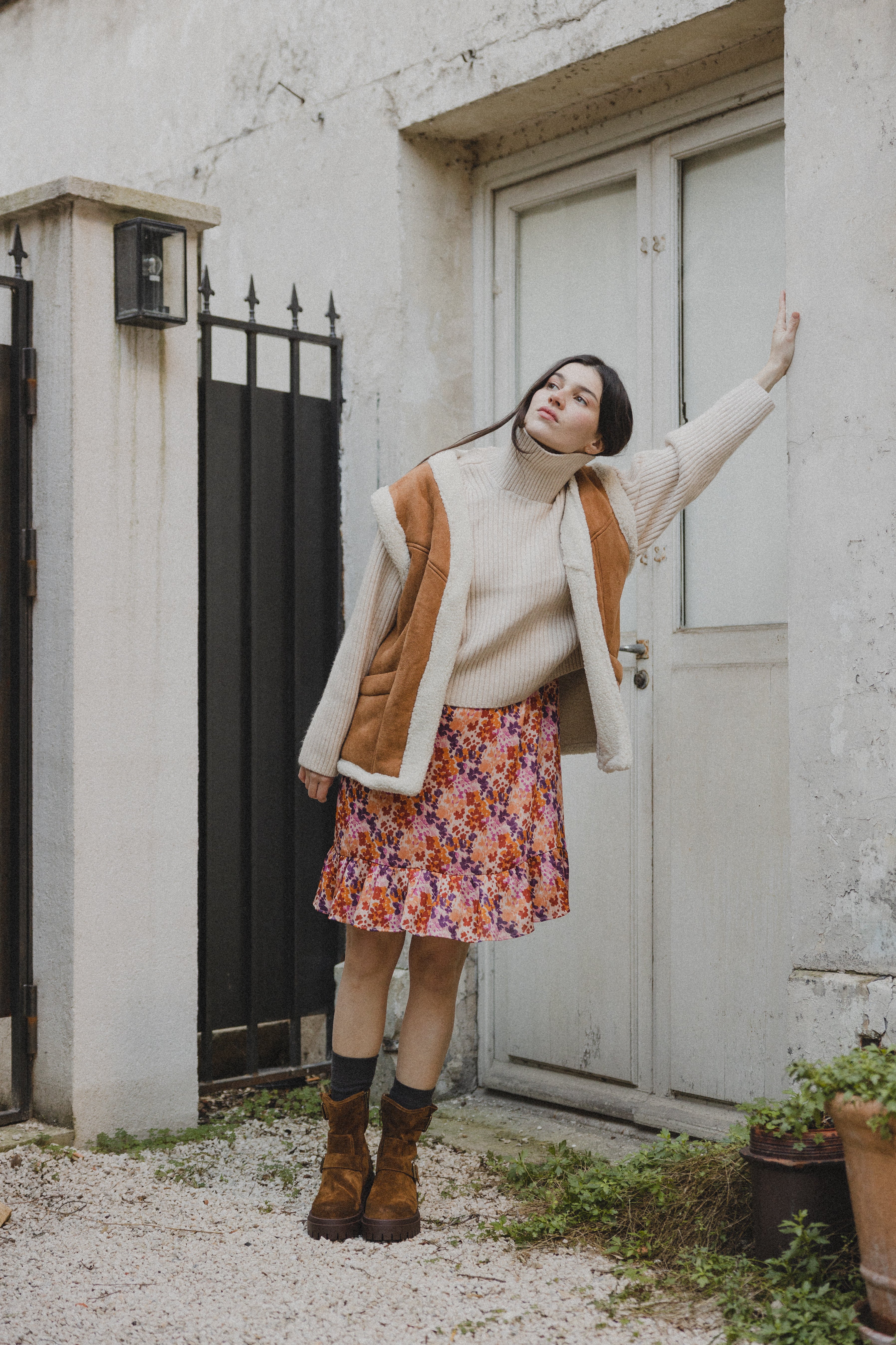 BOTTINES ADELYA - Camel