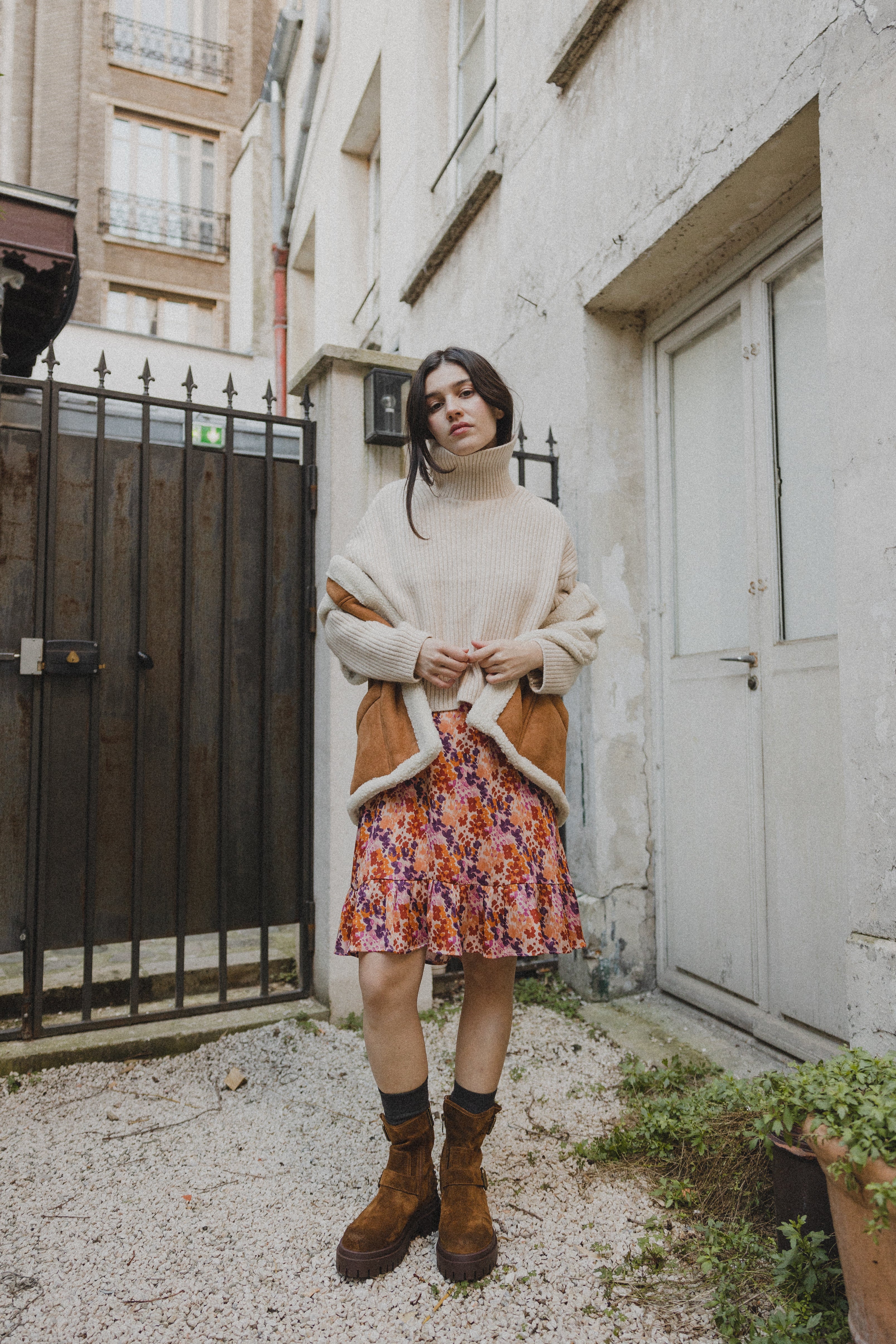 BOTTINES ADELYA - Camel