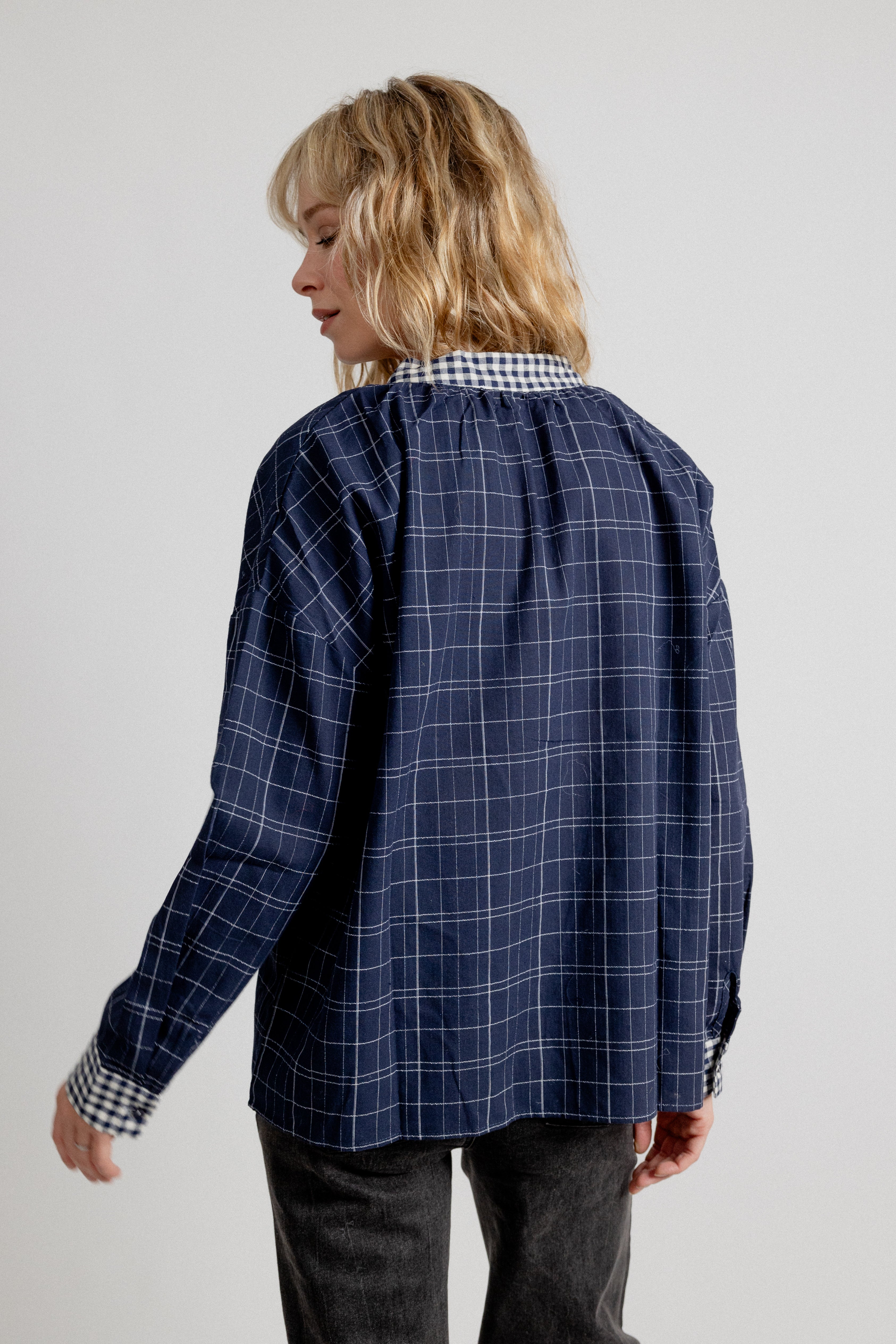 CHEMISE AGLAE - MARINE
