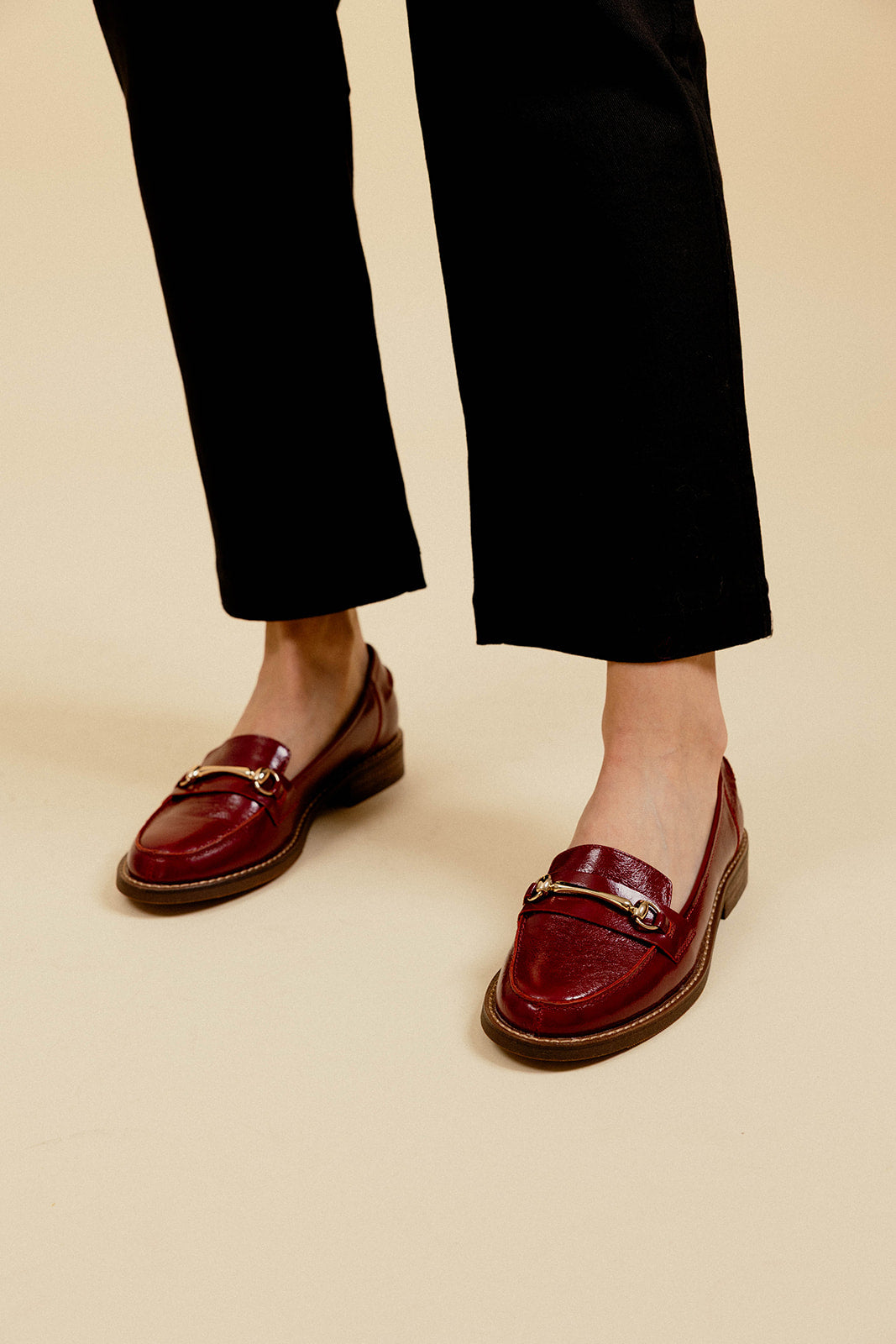 HAMPTON LOAFERS - BURGUNDY
