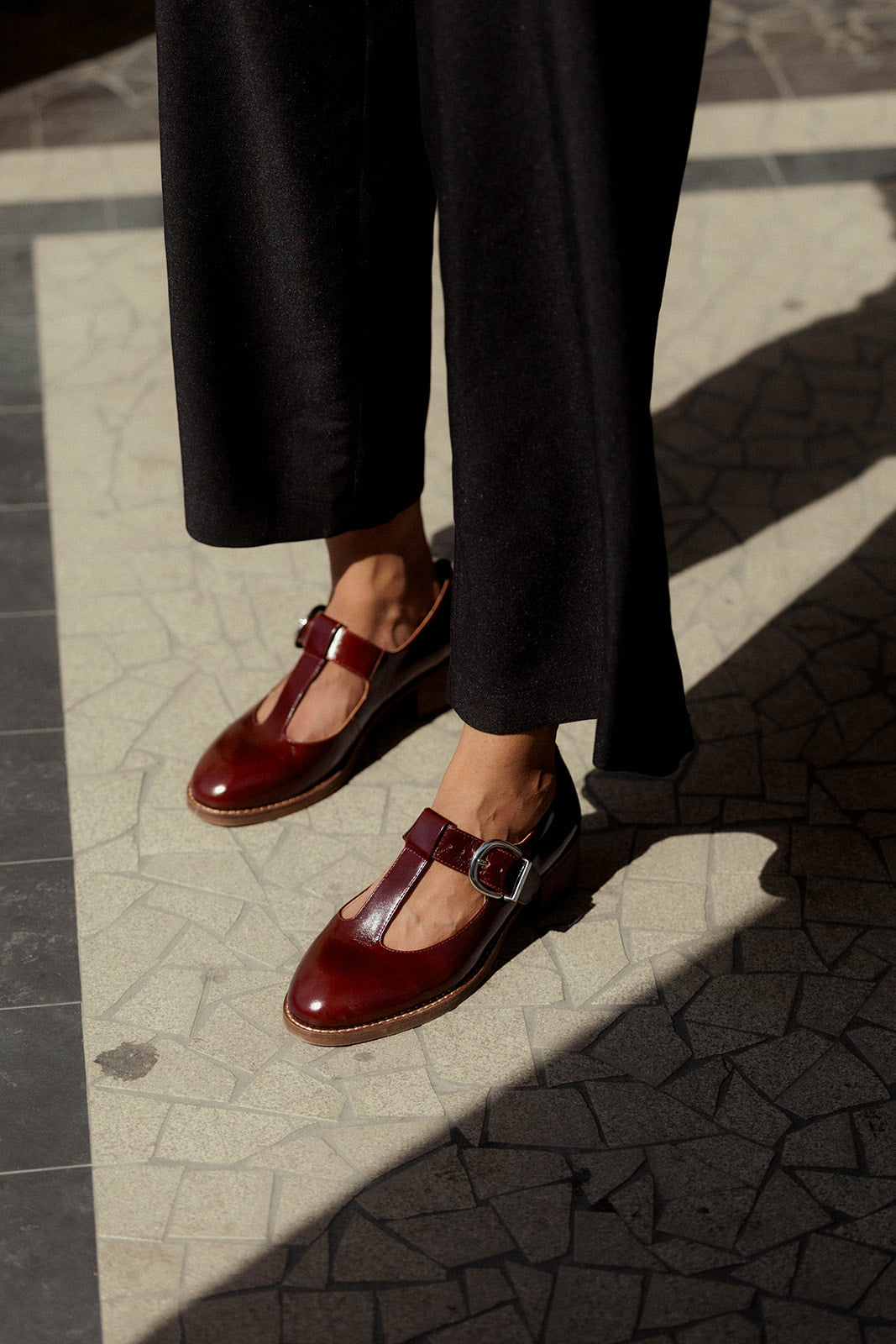 ESCARPINS JORDI - MARRON