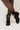 THEO - Bottines à Lacets et Bijou en Cuir Noir