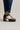 SHANNON - Escarpins Salomés à Plateforme en Cuir Vert