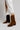 AJISAI - Bottines Santiags en Cuir Camel