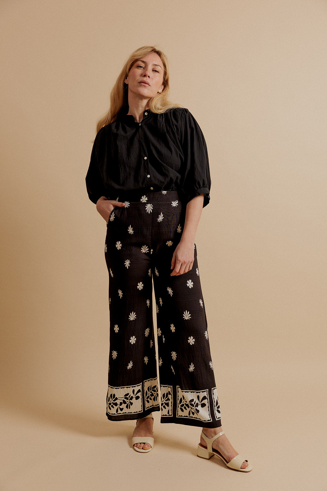 PANTALON LIOR - NOIR