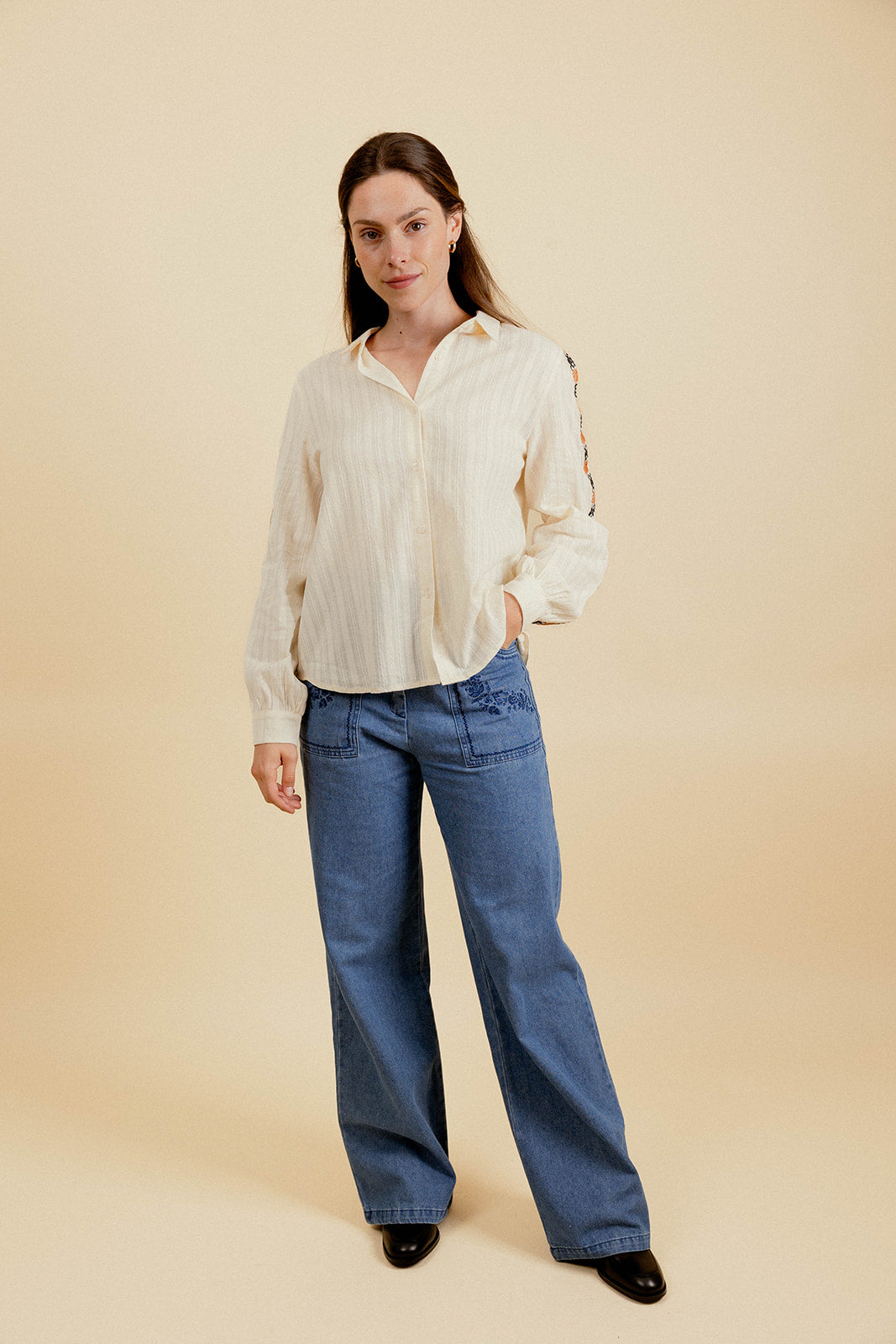 CHEMISE ADA - ÉCRU