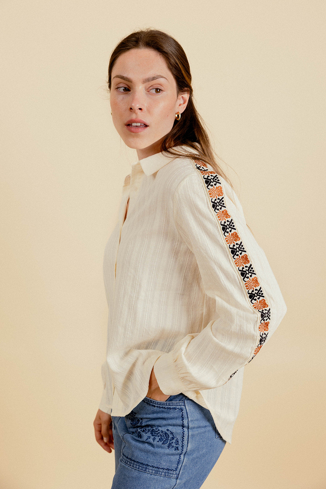 CHEMISE ADA - ÉCRU