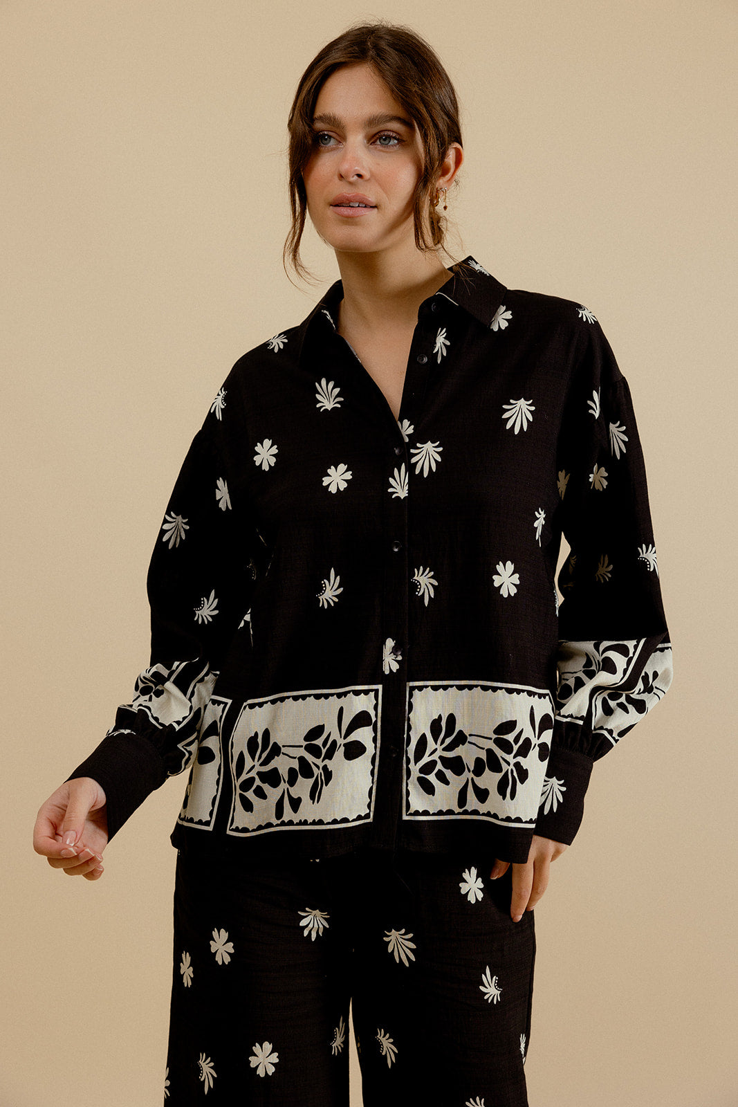 CHEMISE ADELIE - NOIR