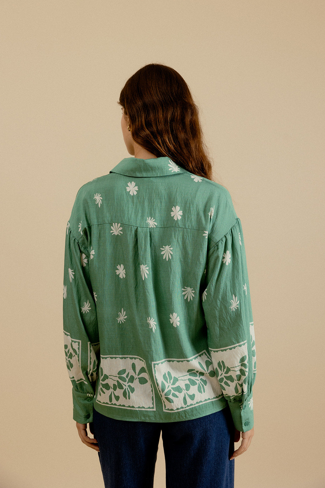 CHEMISE ADELIE - VERT