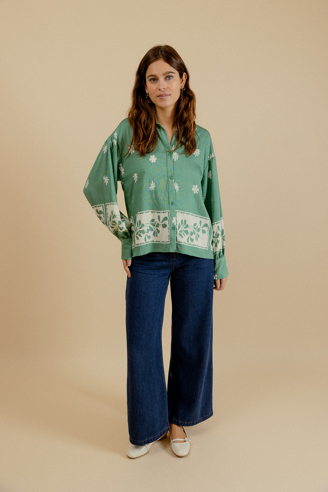 ADELIE SHIRT - GREEN