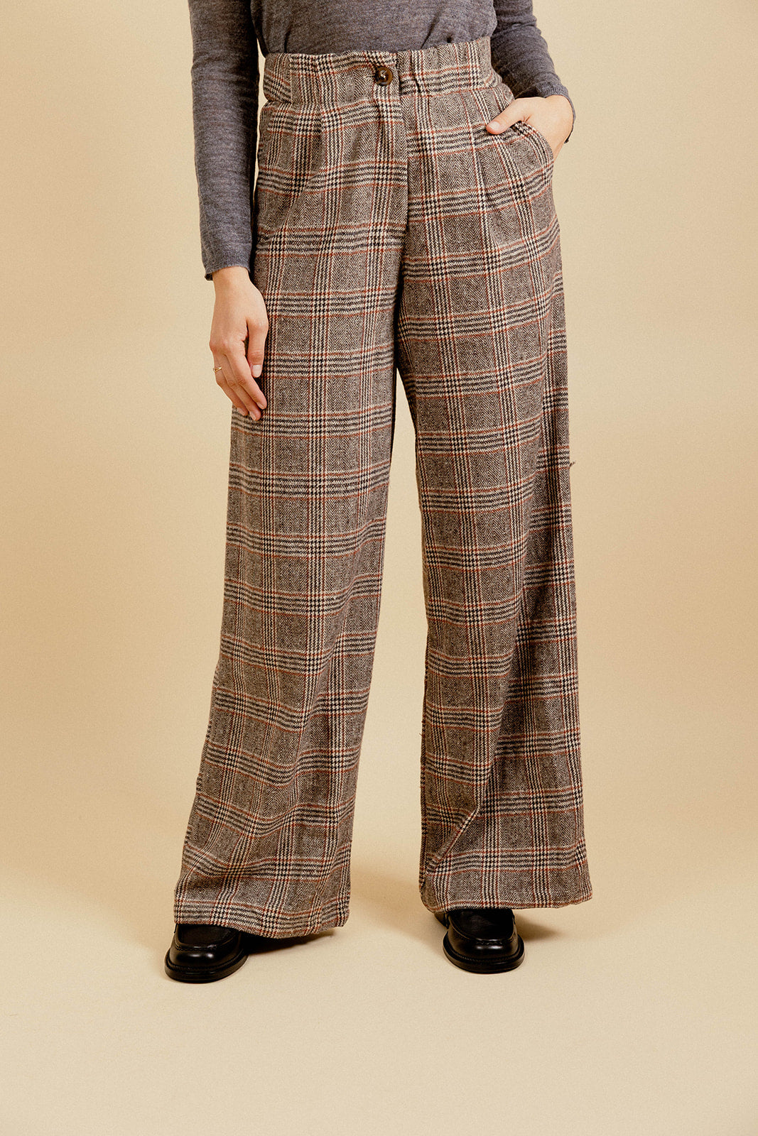 ANDRÉ PANTS - CHECKED