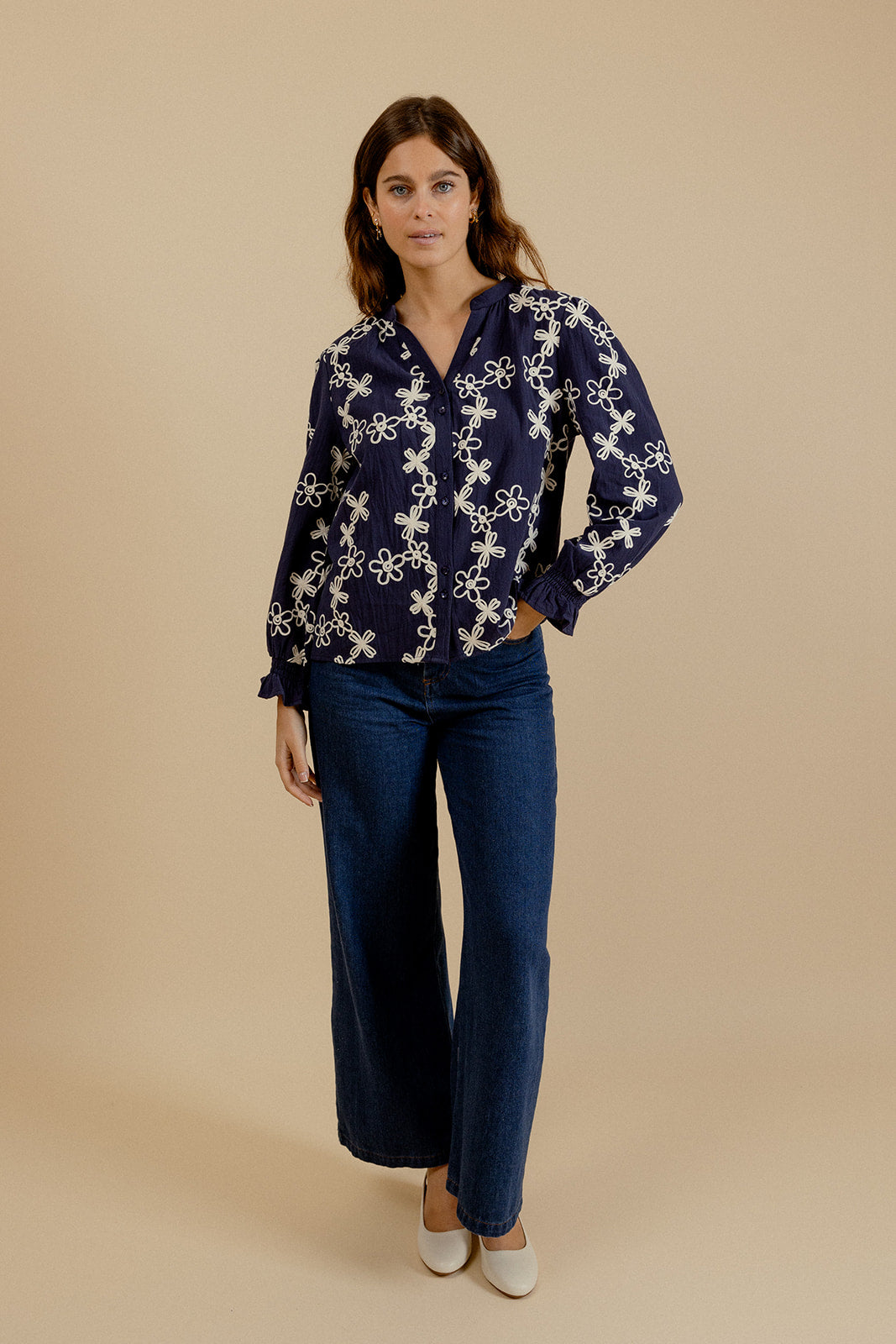ARIANE SHIRT - NAVY