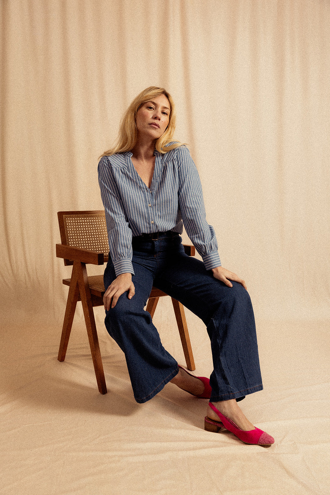 BEATRICE SHIRT - BLUE