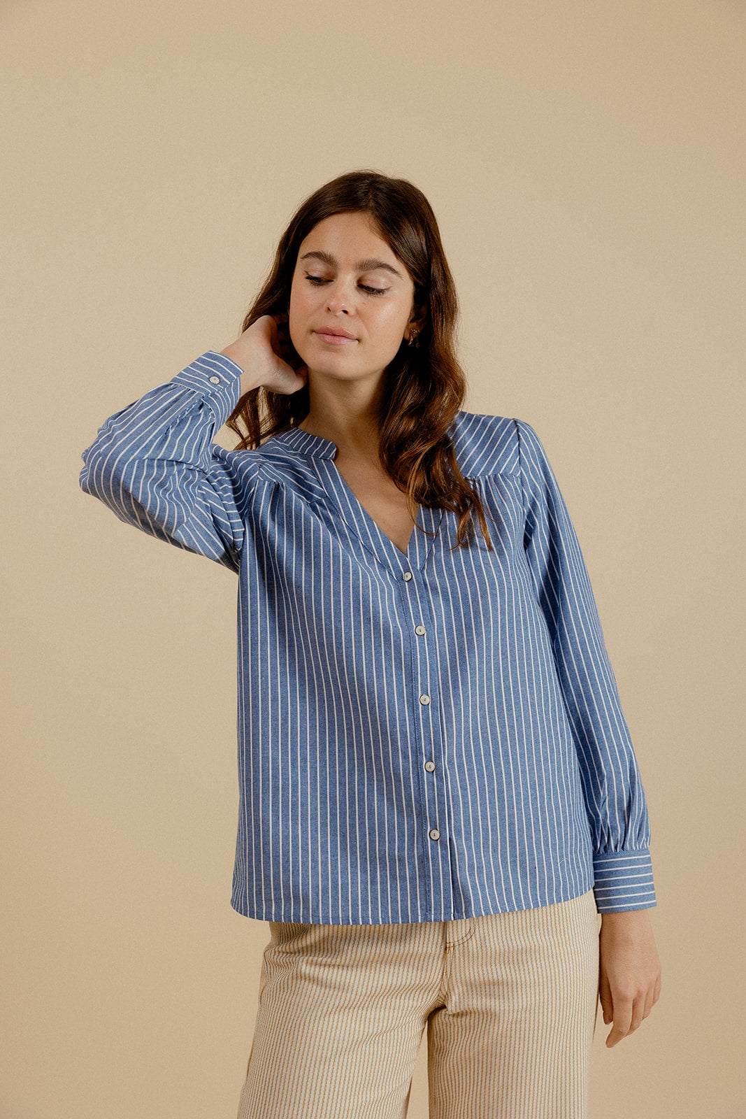 BEATRICE SHIRT - BLUE