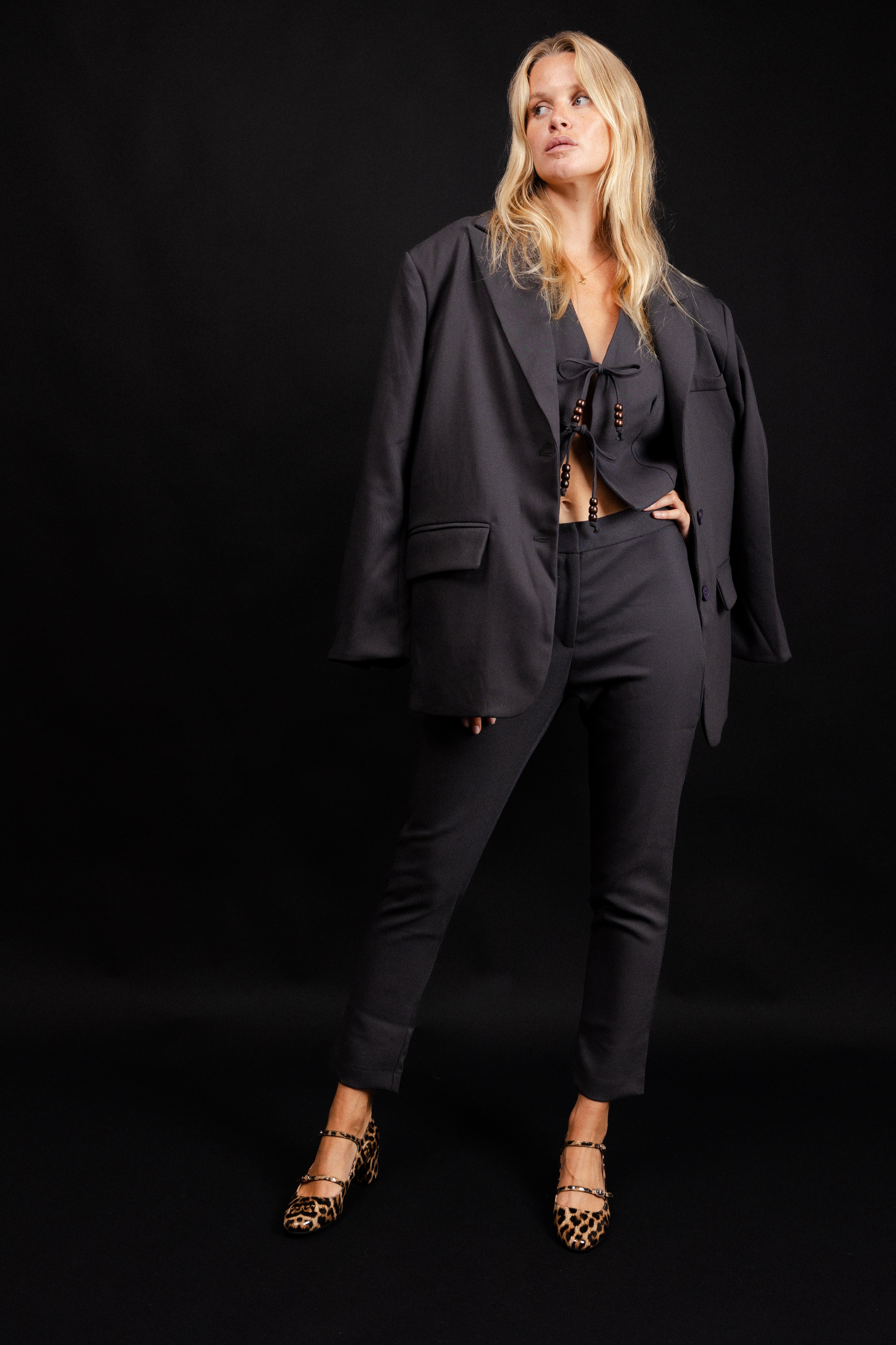 PANTALON CLOVIS - ANTHRACITE