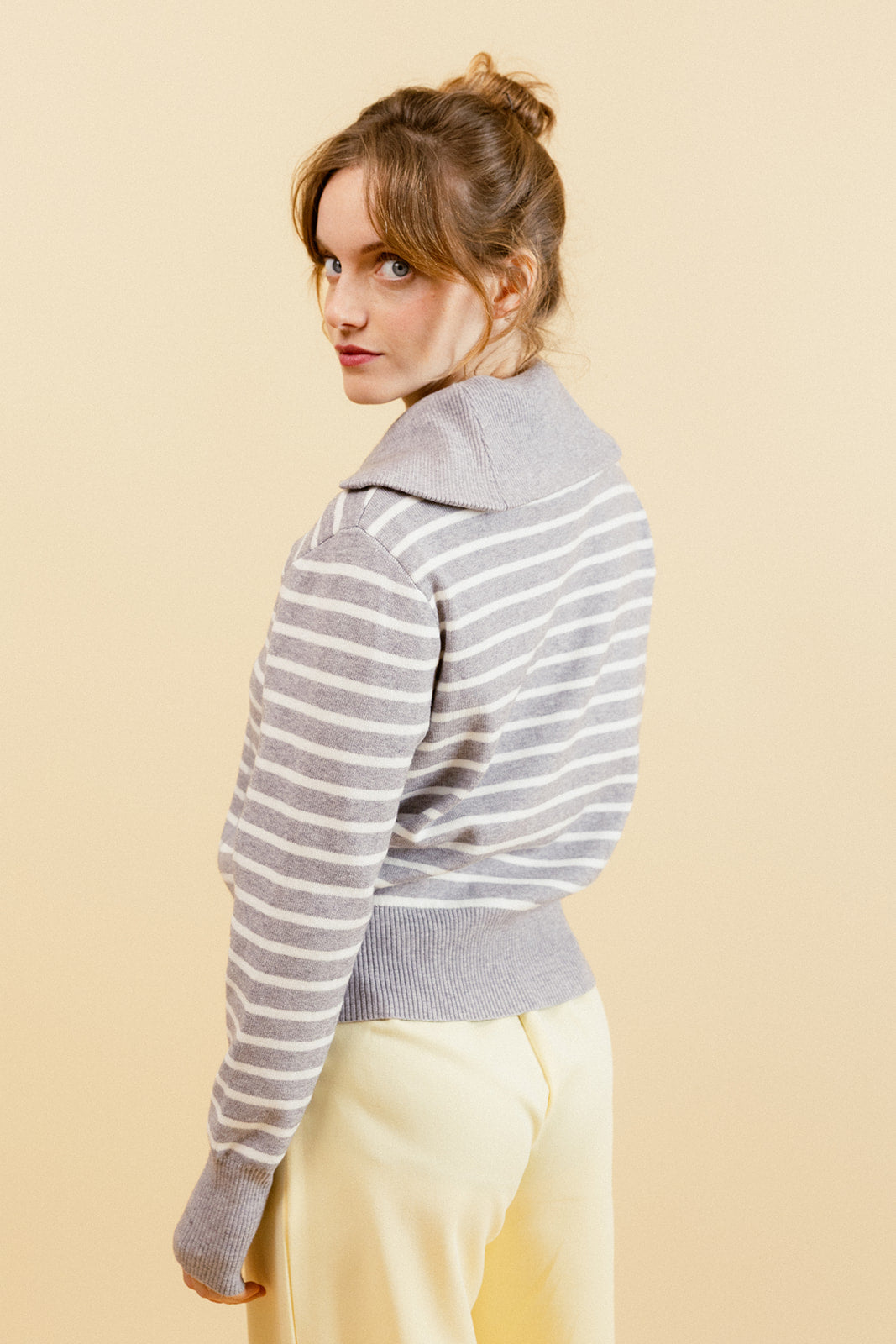 LIO CARDIGAN - GREY