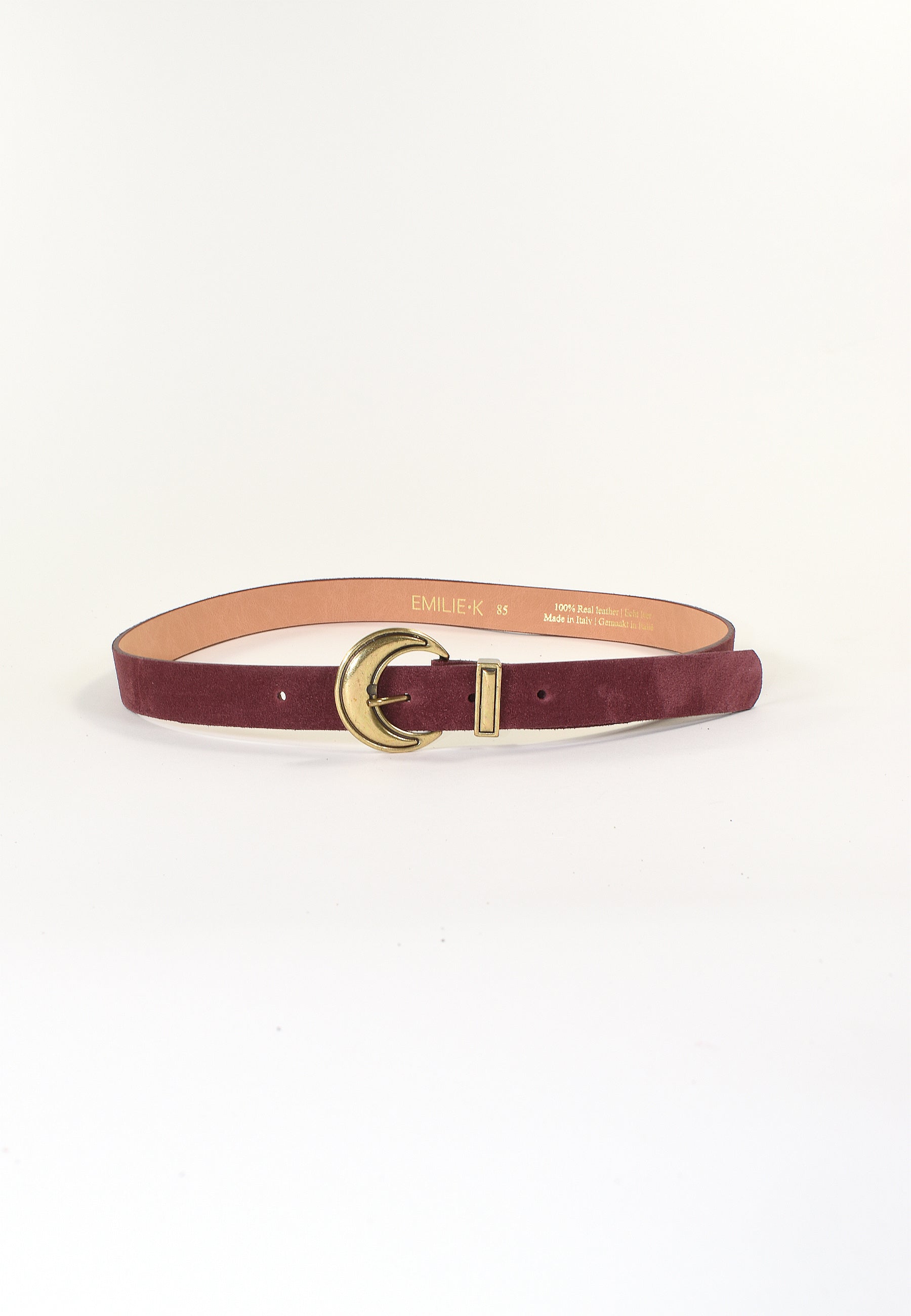 CEINTURE DAMARIS - BORDEAUX