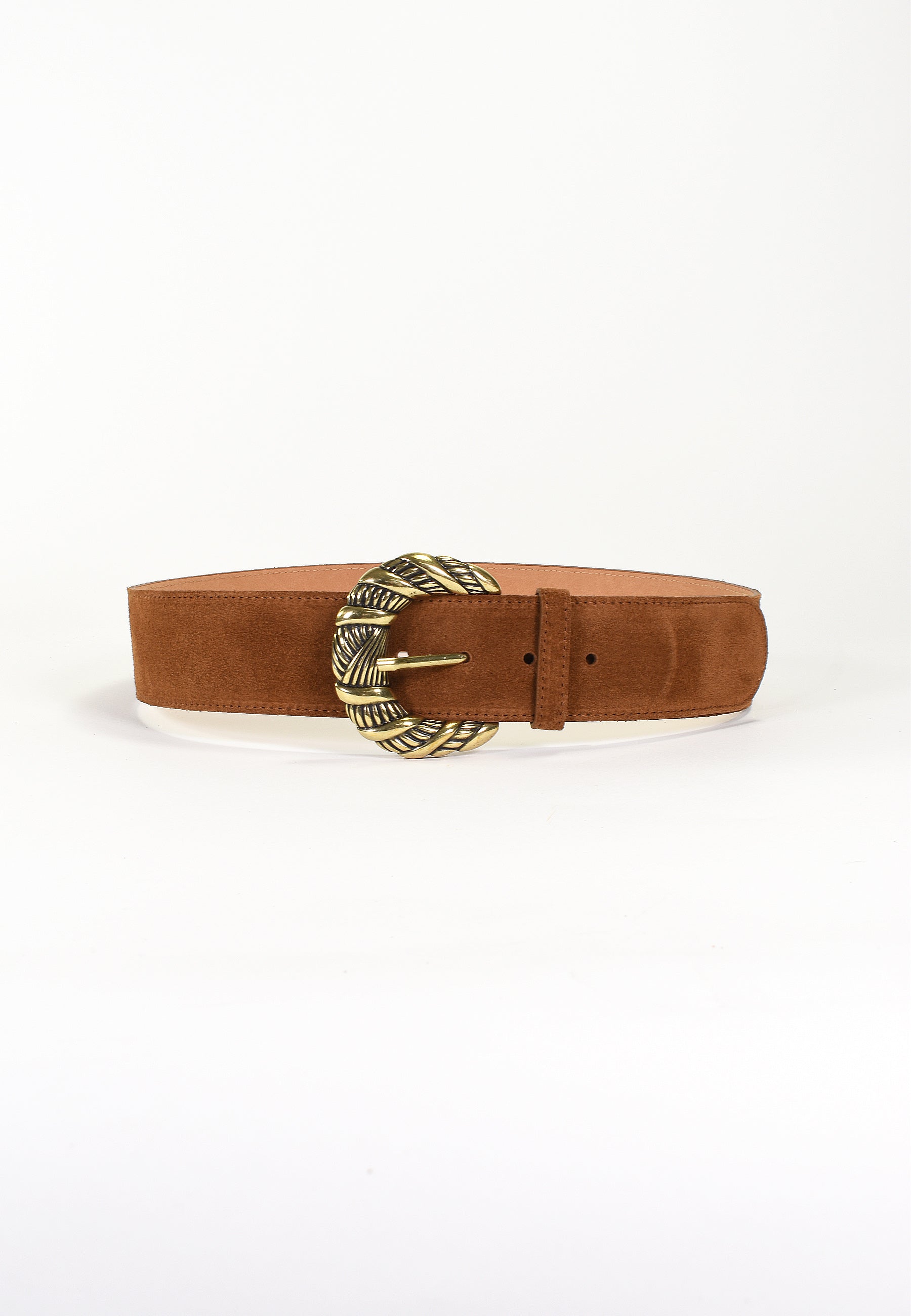 NÉORA- Ceinture Camel en Cuir Femme