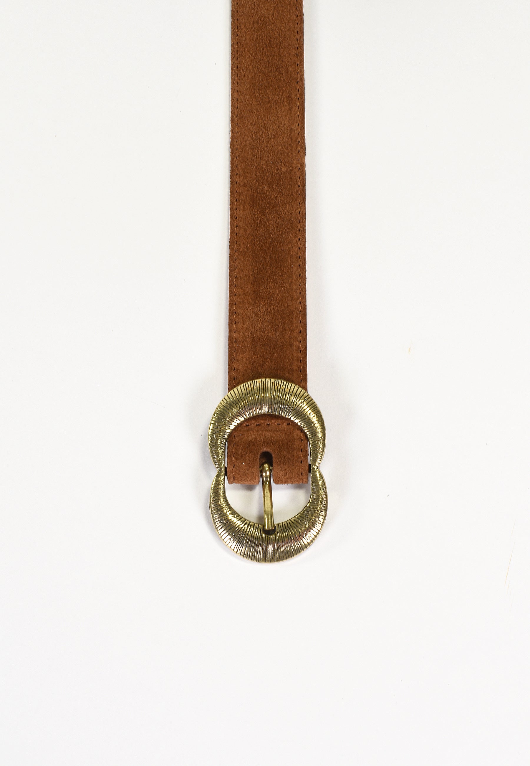 KALEA - Ceinture Camel en Cuir Femme