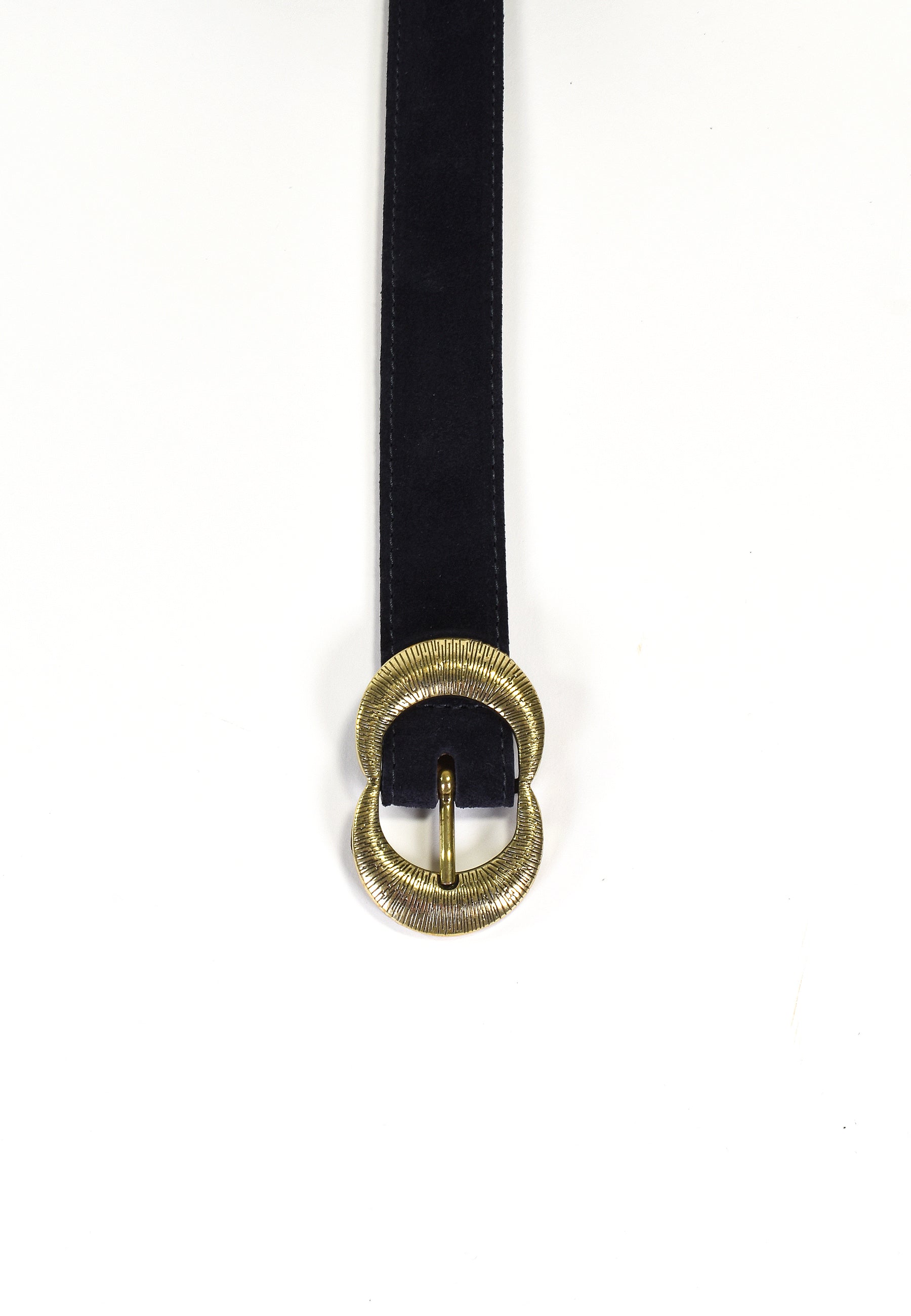 KALEA - Ceinture Noire en Cuir Femme