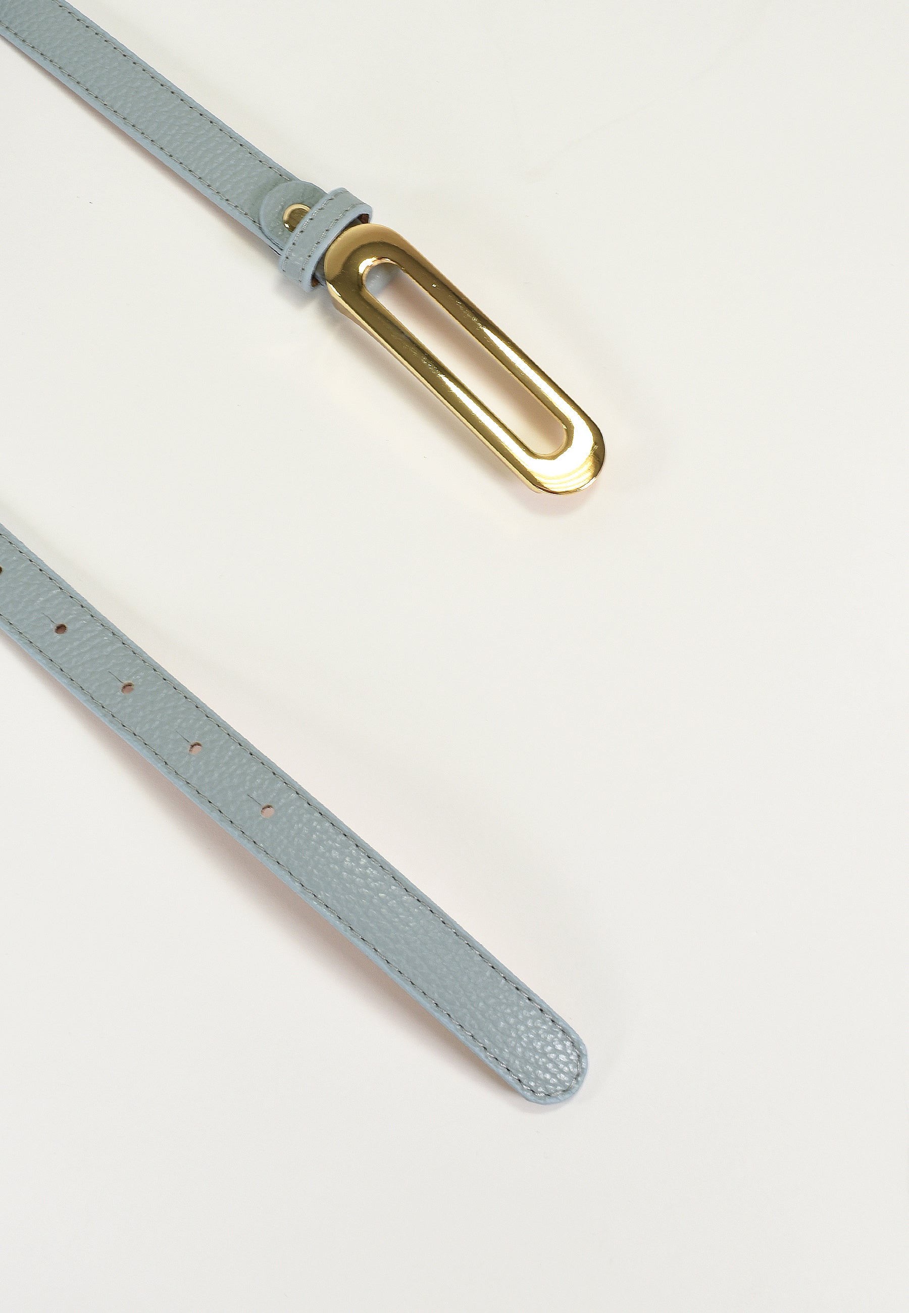 NOÉLY - Ceinture Ciel Fine En Cuir Femme