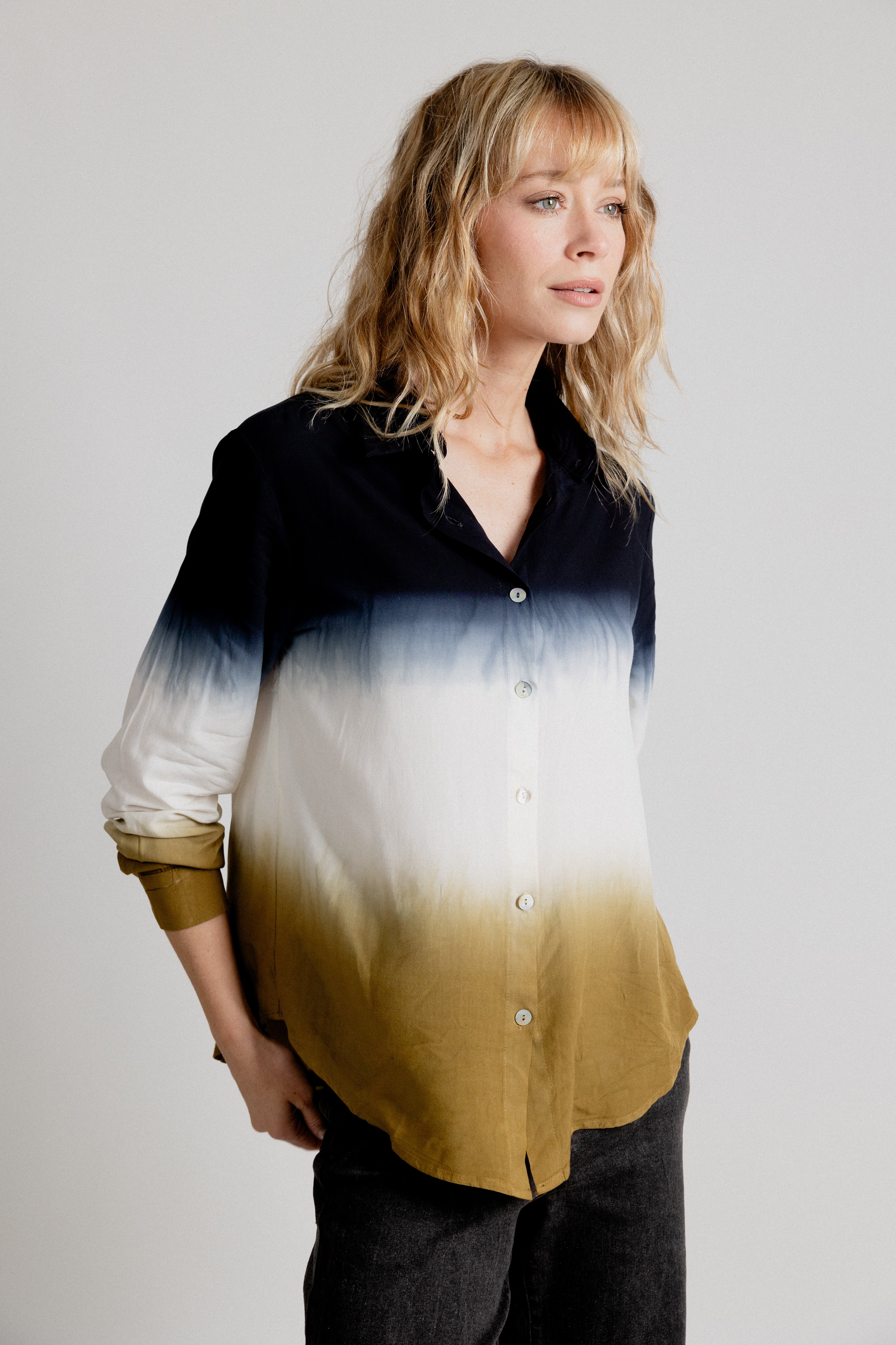 CHEMISE CLAUDIA - KAKI
