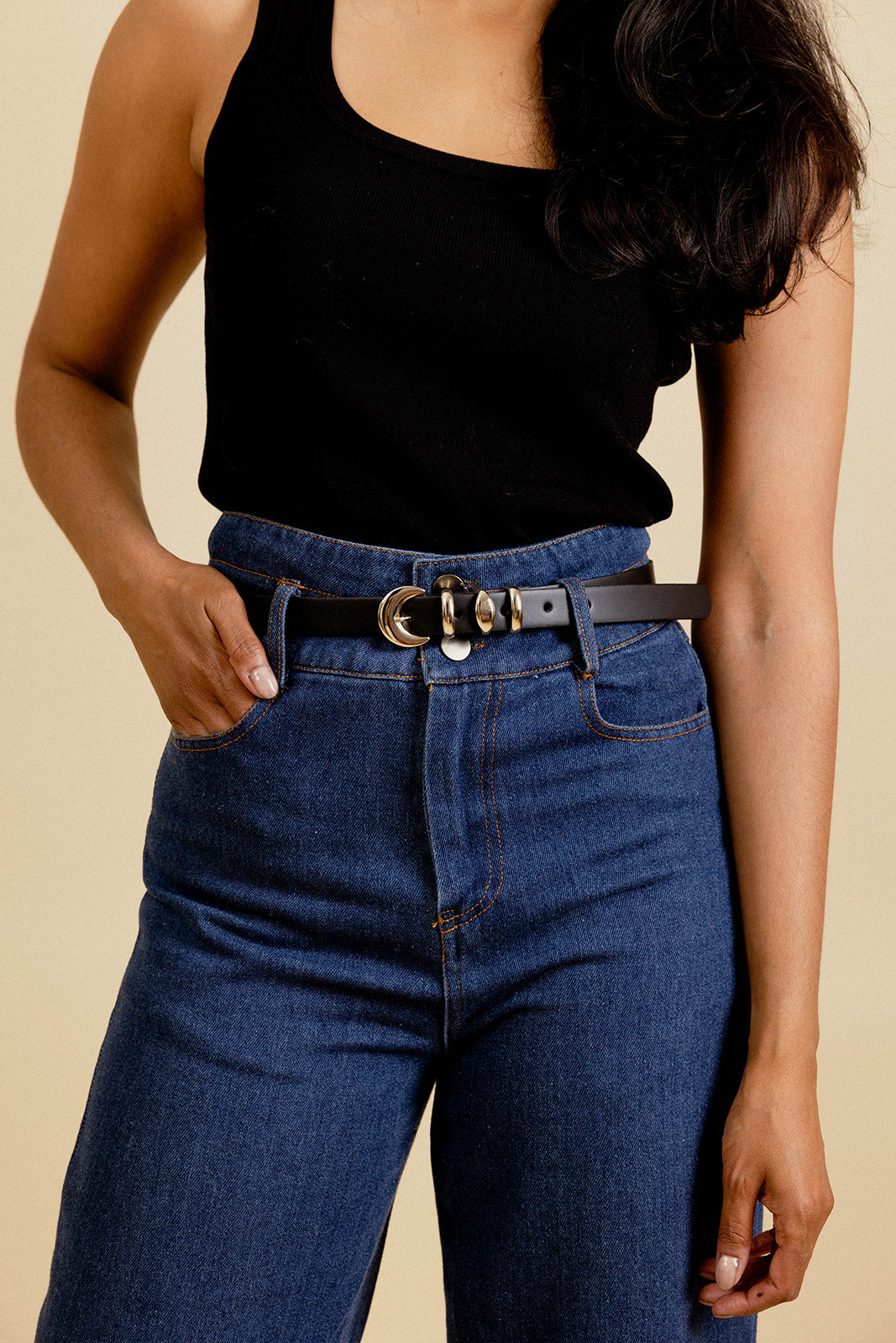 CEINTURE LISBET - NOIR