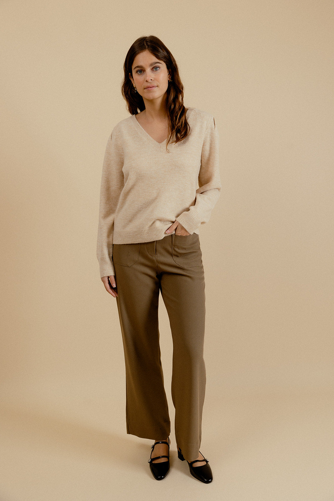 PULL CHARLES - BEIGE