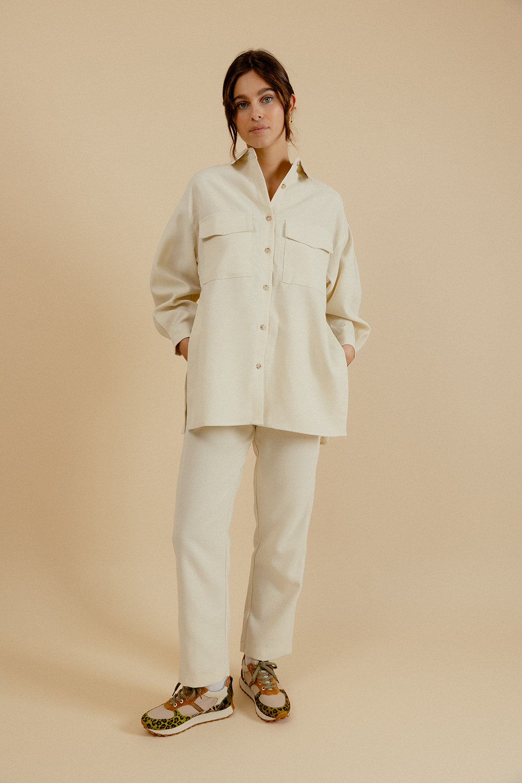 CLEOPHEE SHIRT - ECRU