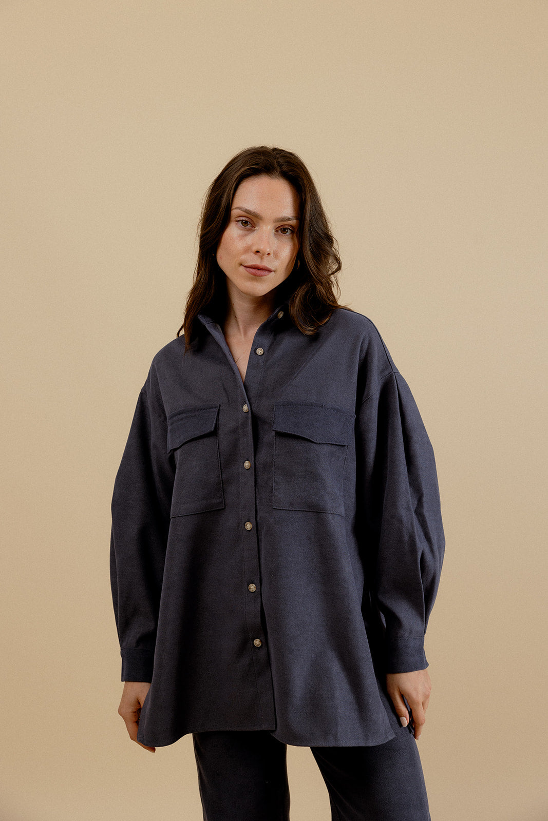 CLEOPHEE SHIRT - NAVY