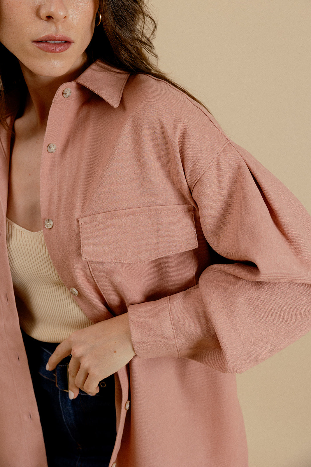 CLEOPHEE SHIRT - PINK