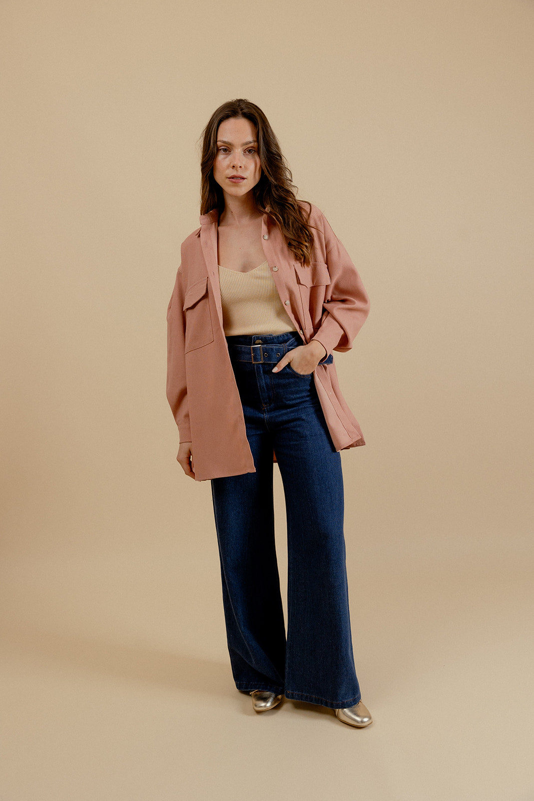 CLEOPHEE SHIRT - PINK