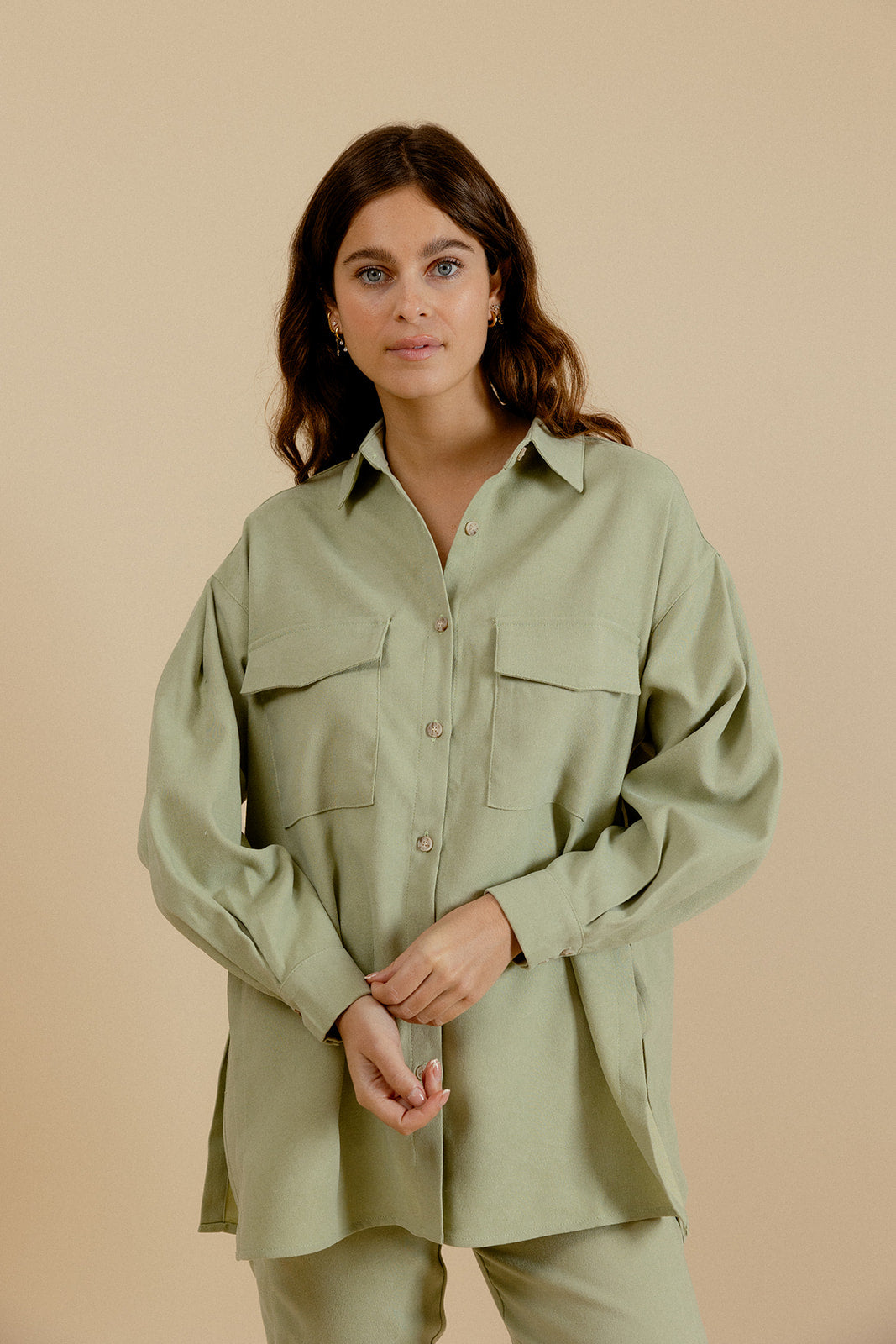 CLEOPHEE SHIRT - GREEN