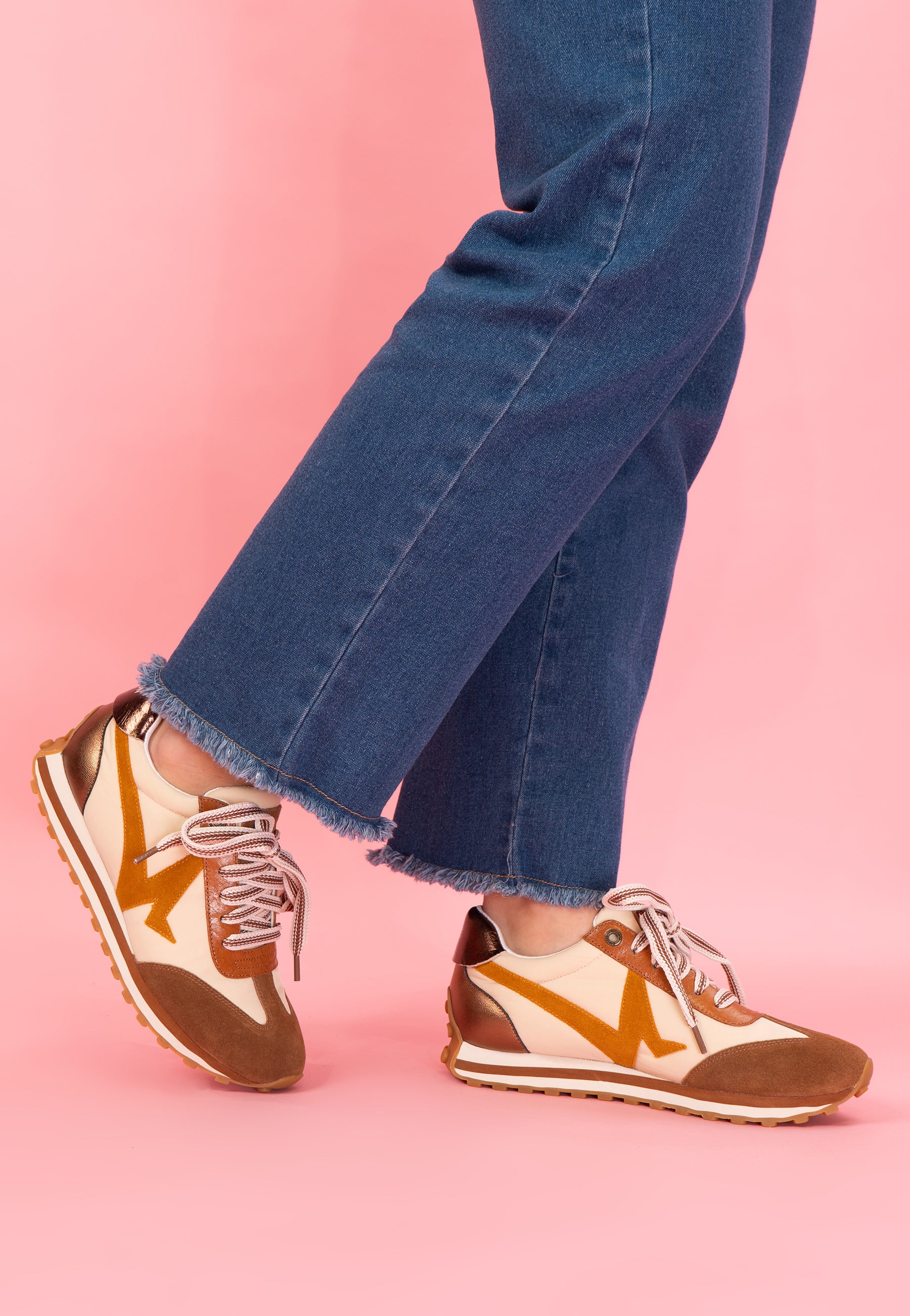 BASKETS COLETTE - CAMEL