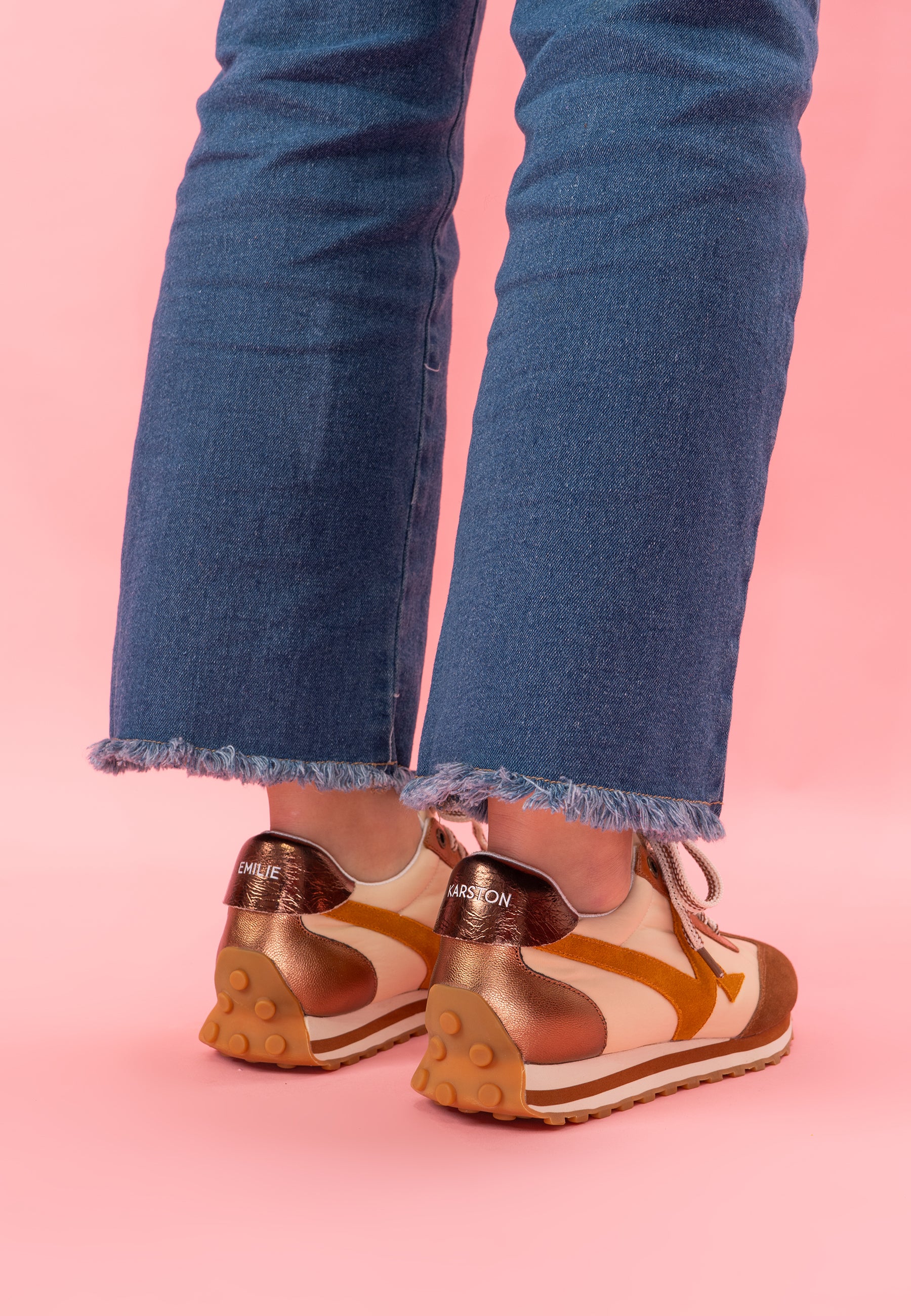 BASKETS COLETTE - CAMEL