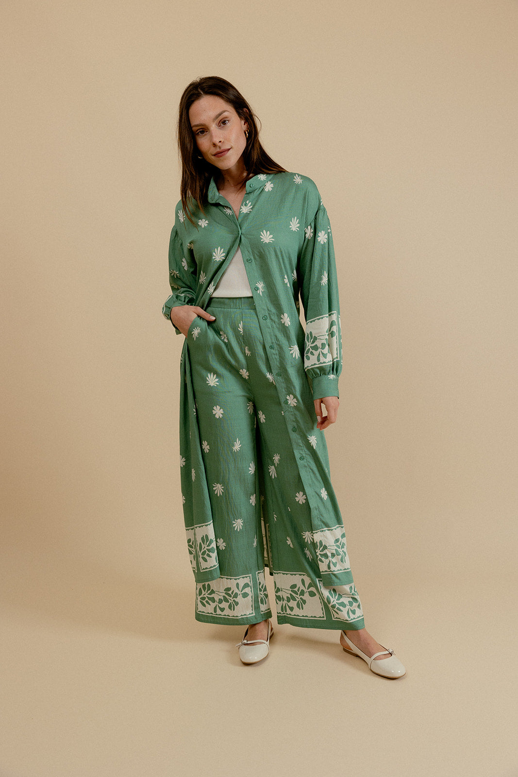 ROBE CONSTANCE - VERT