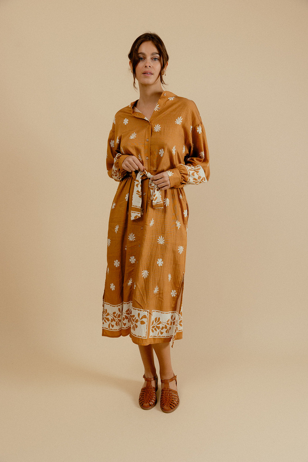 ROBE CONSTANCE - CAMEL
