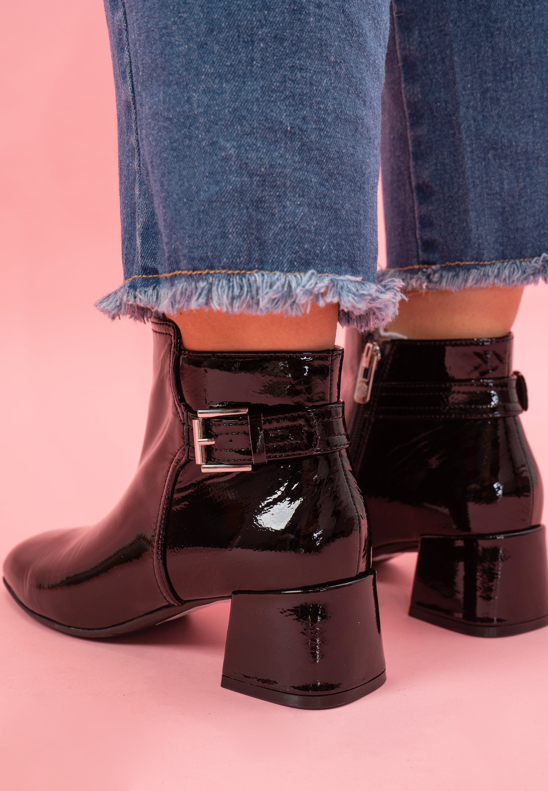 BOTTINES DAUPHINE - NOIR