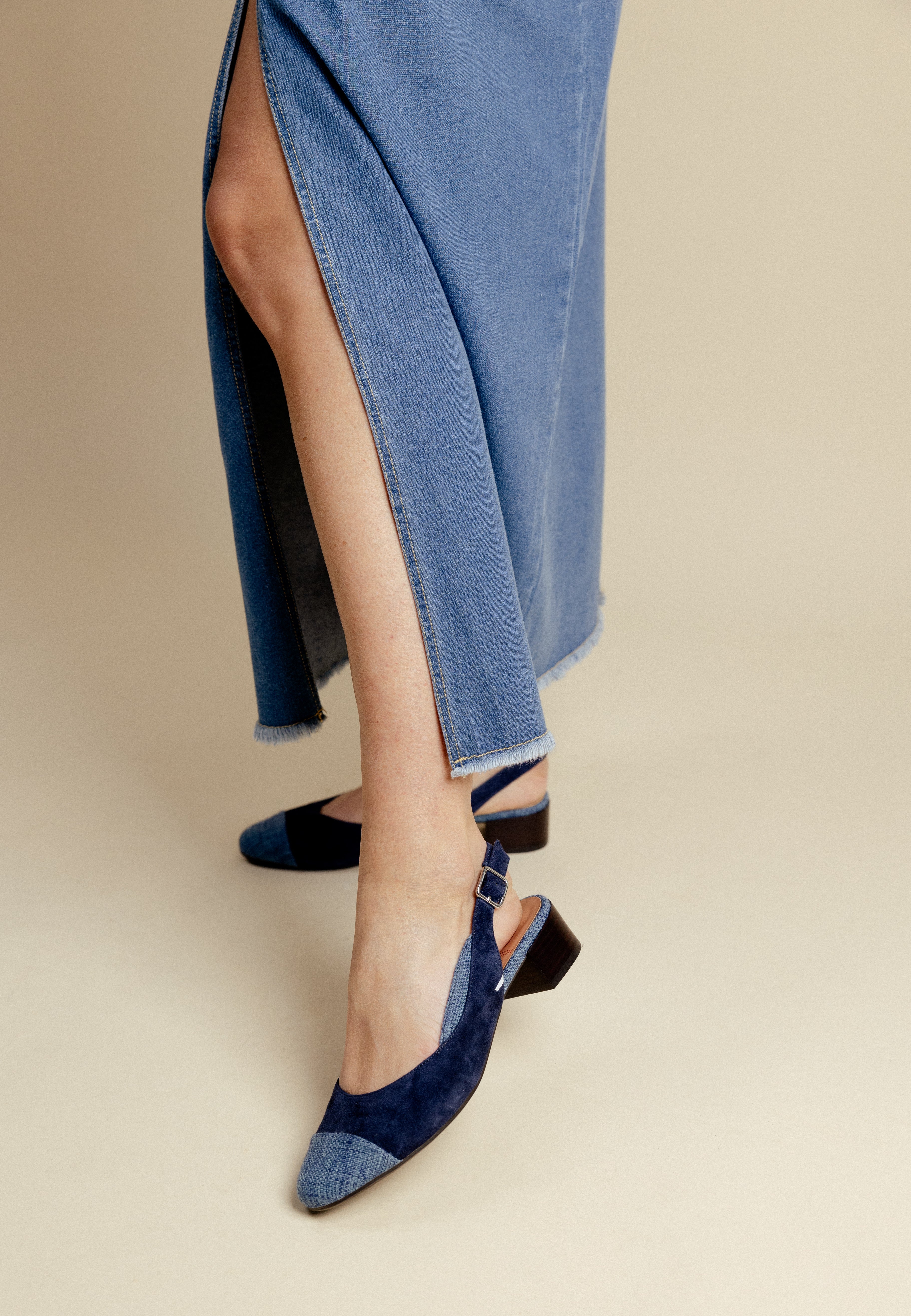 BALLERINES DOUCE - MARINE