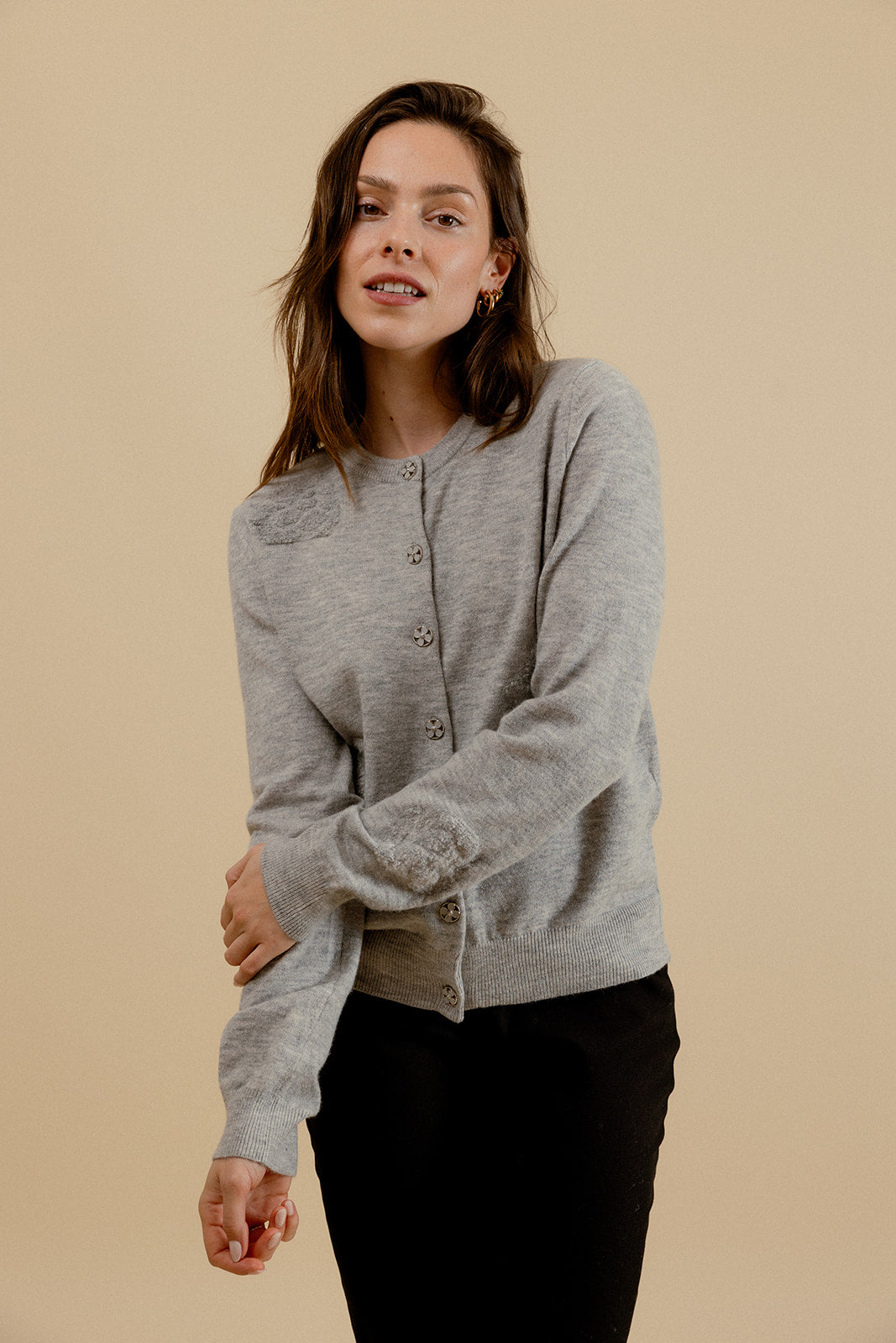 CARDIGAN EDGARD - GRIS