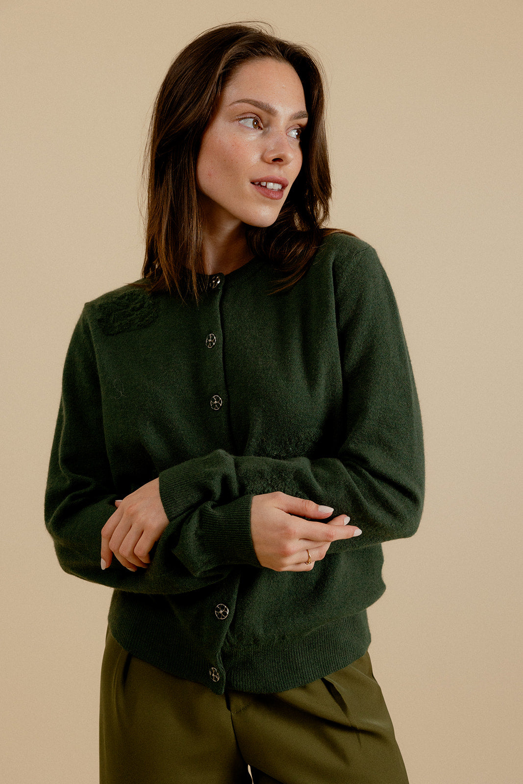 CARDIGAN EDGARD - KAKI