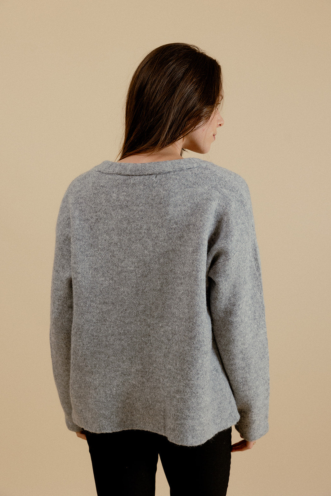CARDIGAN EDMOND - GRIS