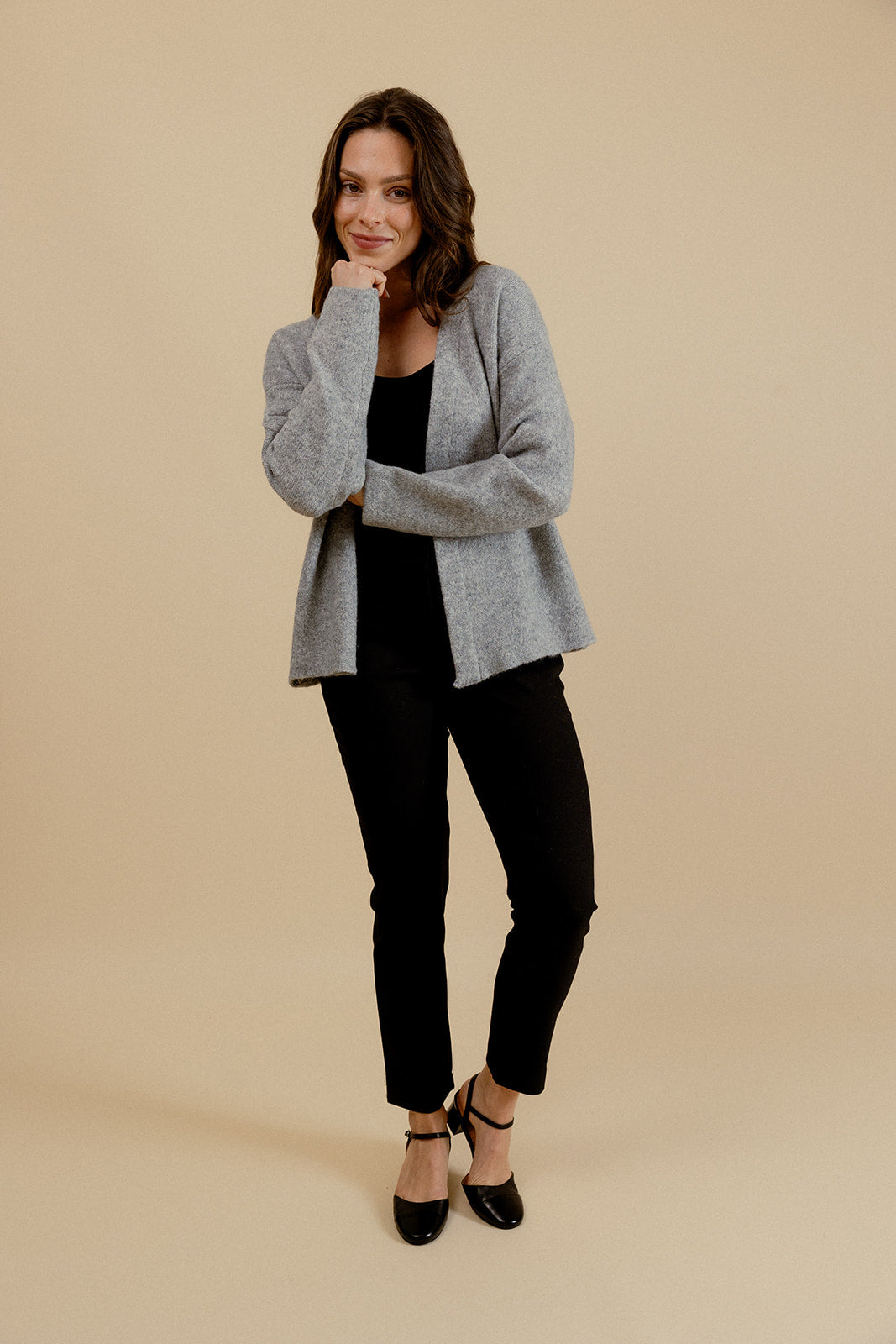 CARDIGAN EDMOND - GRIS