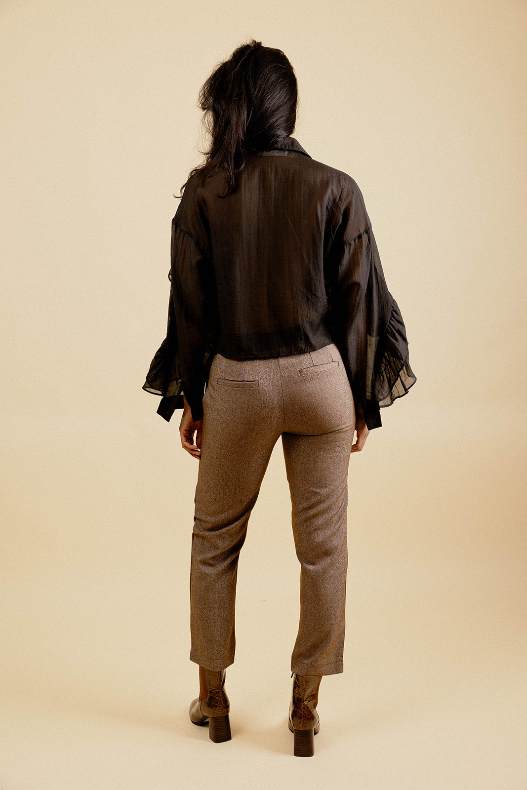 PANTALON MOÏSE - CHOCO