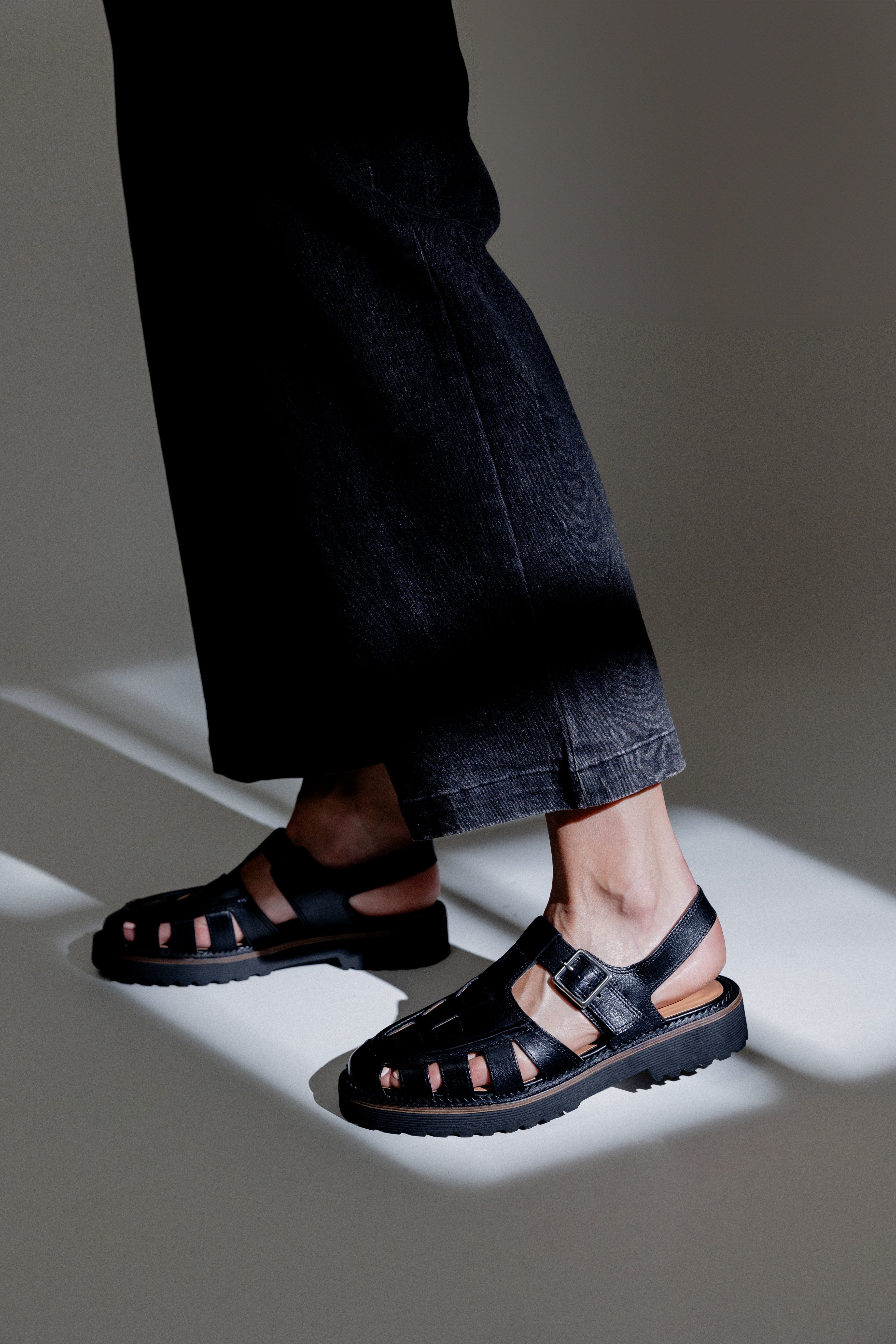 SANDALES ELOISE - NOIR